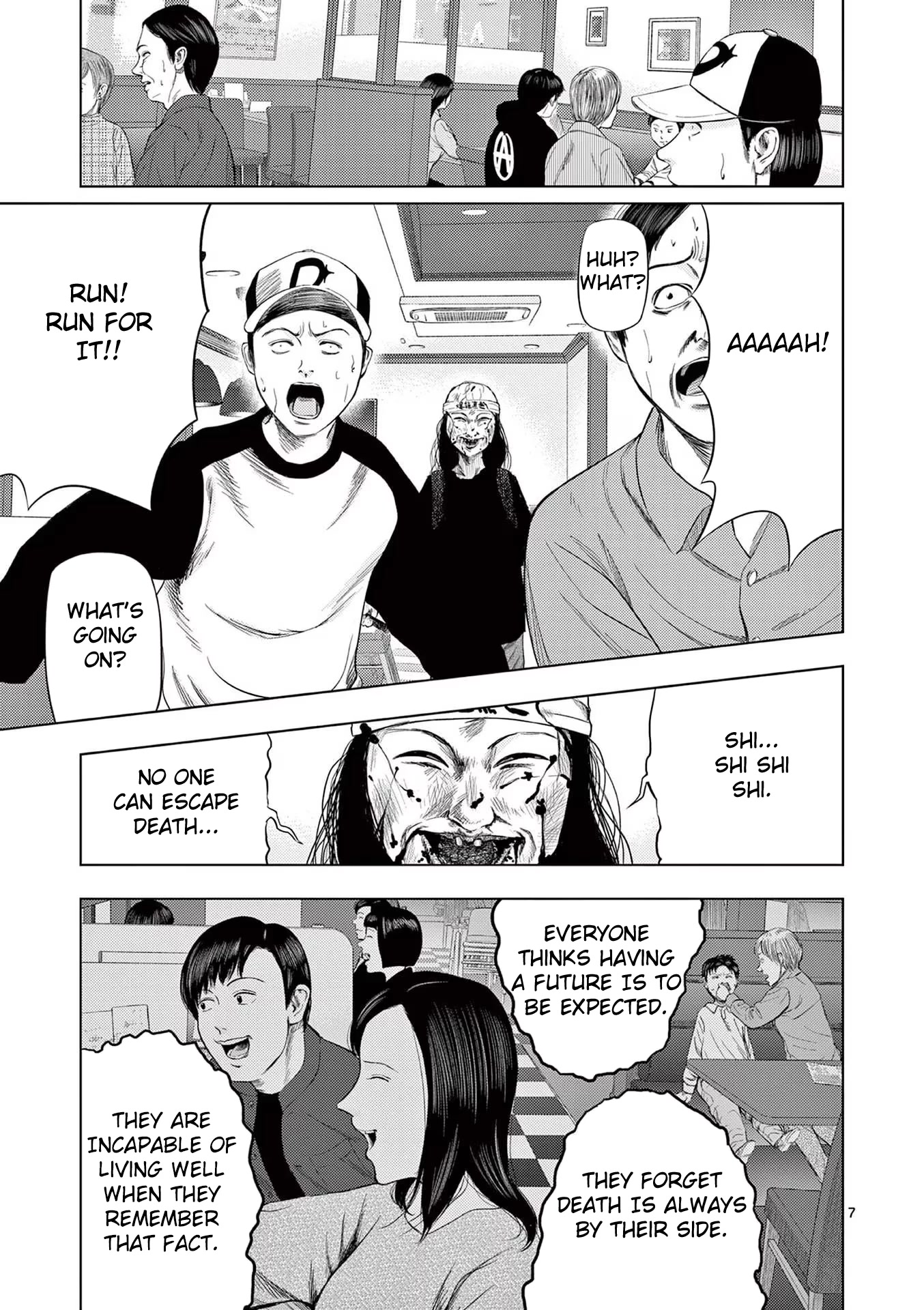 Shady Part-Time Jobs: No Escape Chapter 42 page 7 - Chapter 42: Family Restaurant Employee ③