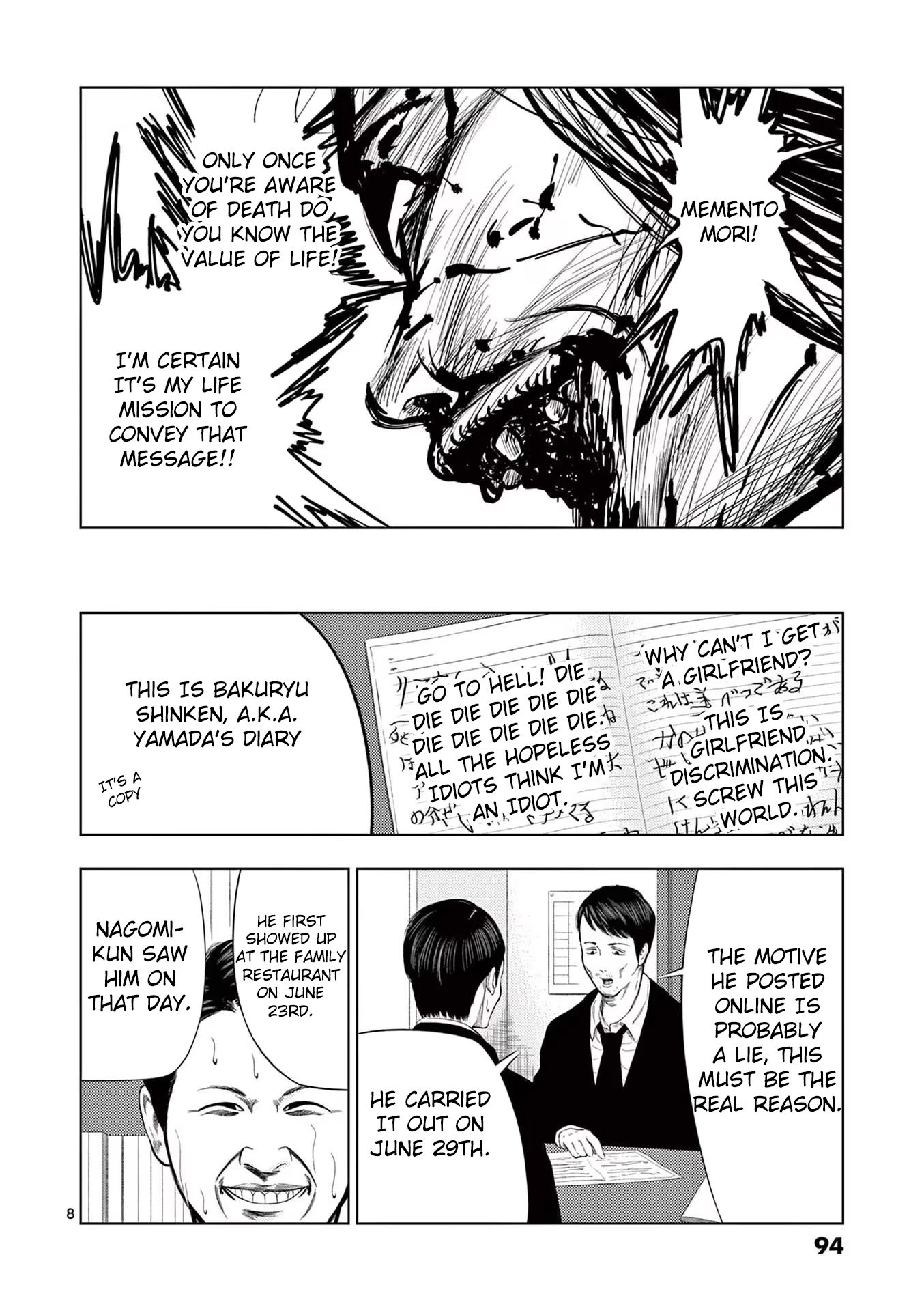 Shady Part-Time Jobs: No Escape Chapter 42 page 8 - Chapter 42: Family Restaurant Employee ③