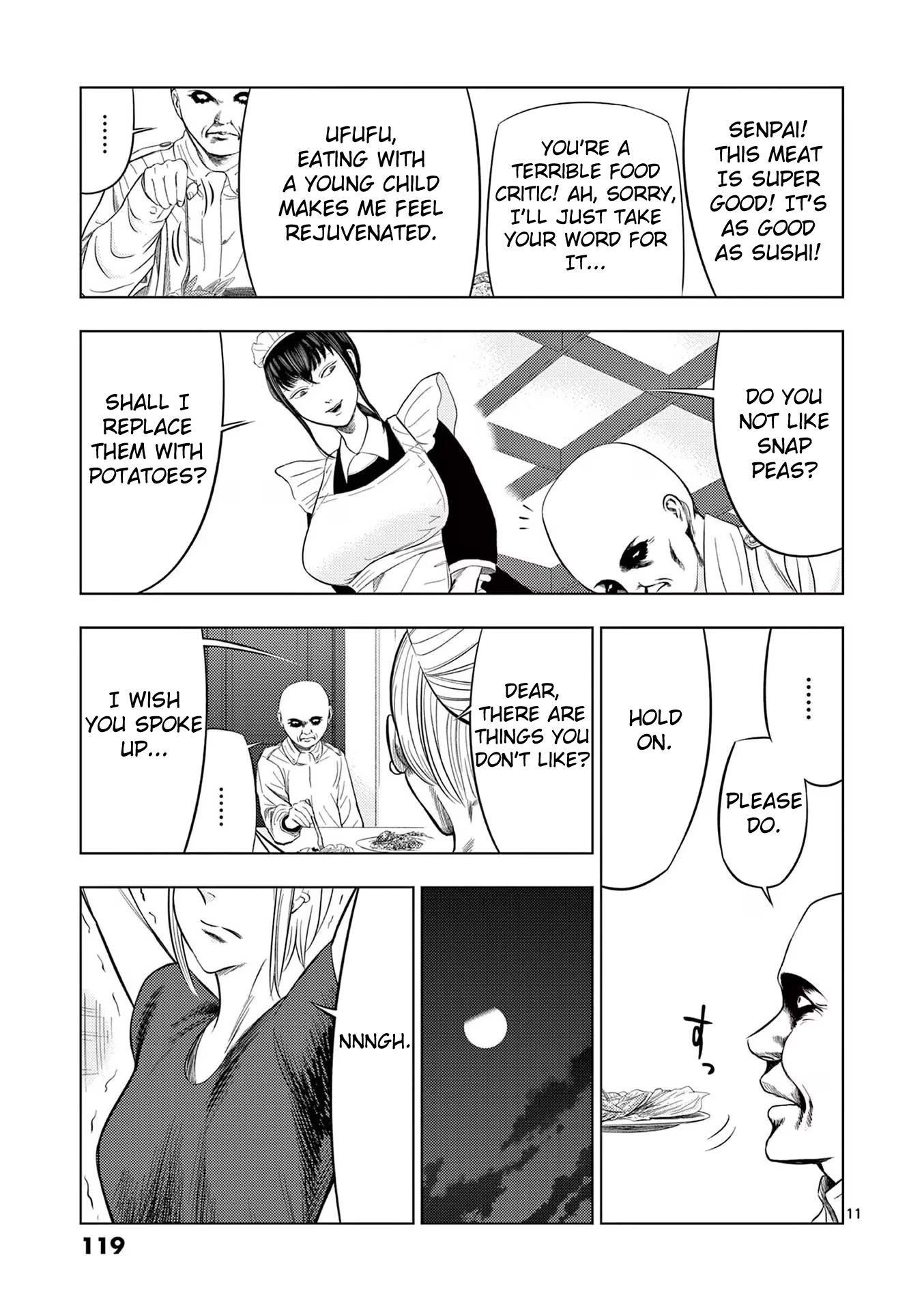Shady Part-Time Jobs: No Escape Chapter 43 page 11 - Chapter 43: Maid ①