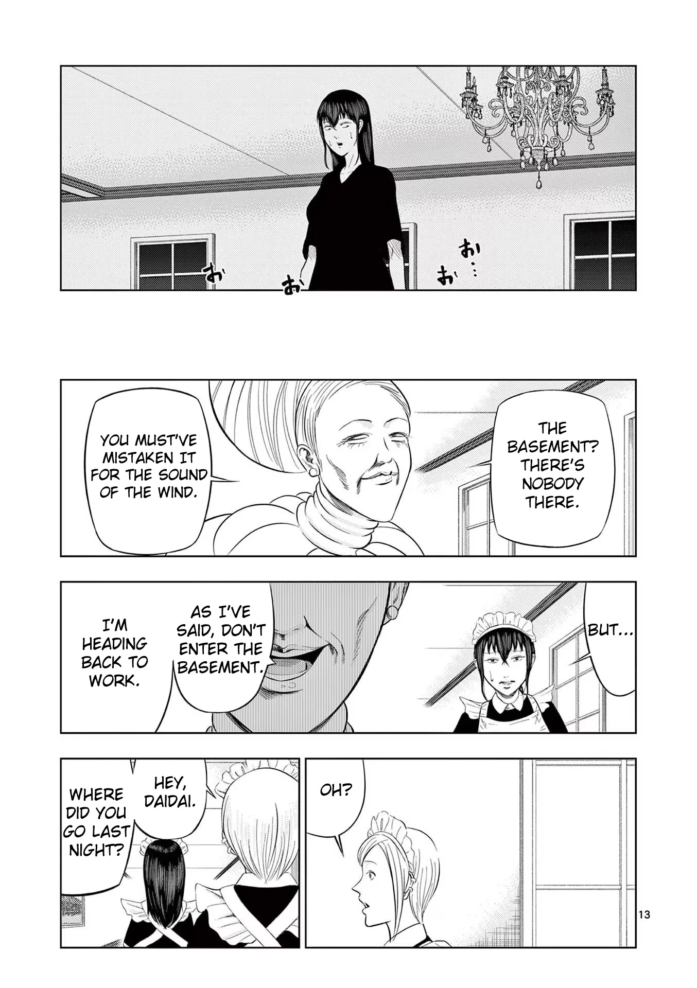 Shady Part-Time Jobs: No Escape Chapter 43 page 13 - Chapter 43: Maid ①