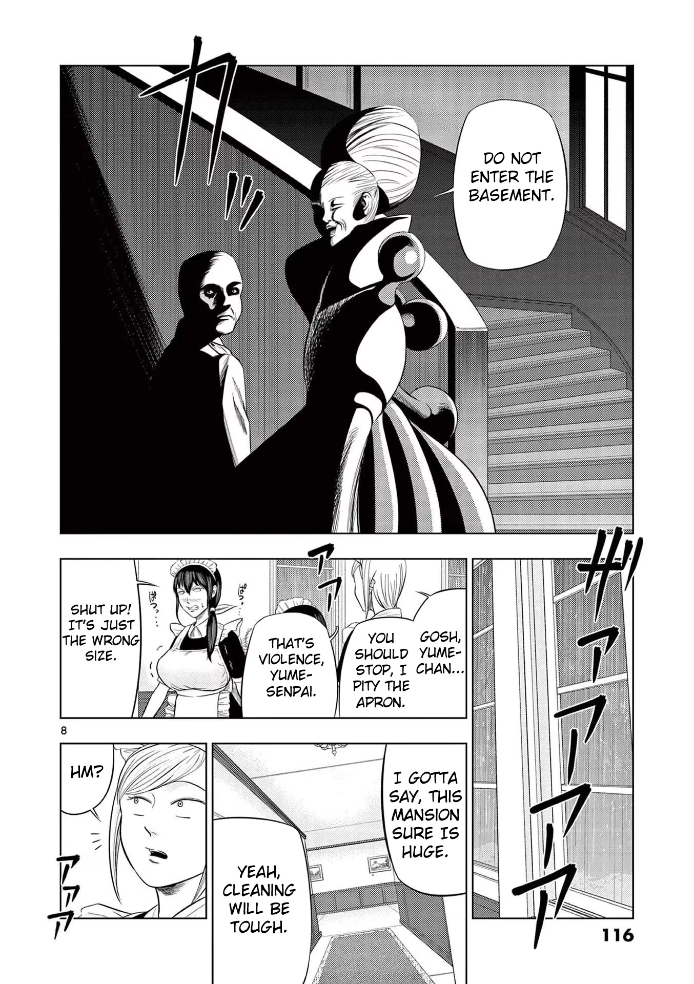 Shady Part-Time Jobs: No Escape Chapter 43 page 8 - Chapter 43: Maid ①
