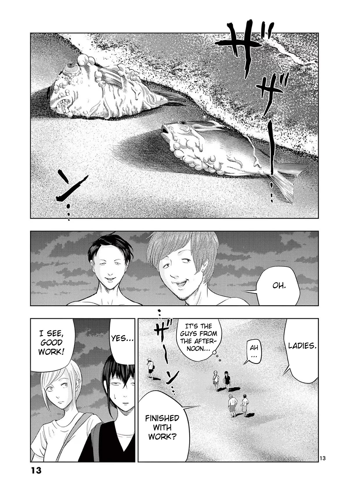 Shady Part-Time Jobs: No Escape Chapter 48 page 12 - Chapter 48: Beach House Staff ①