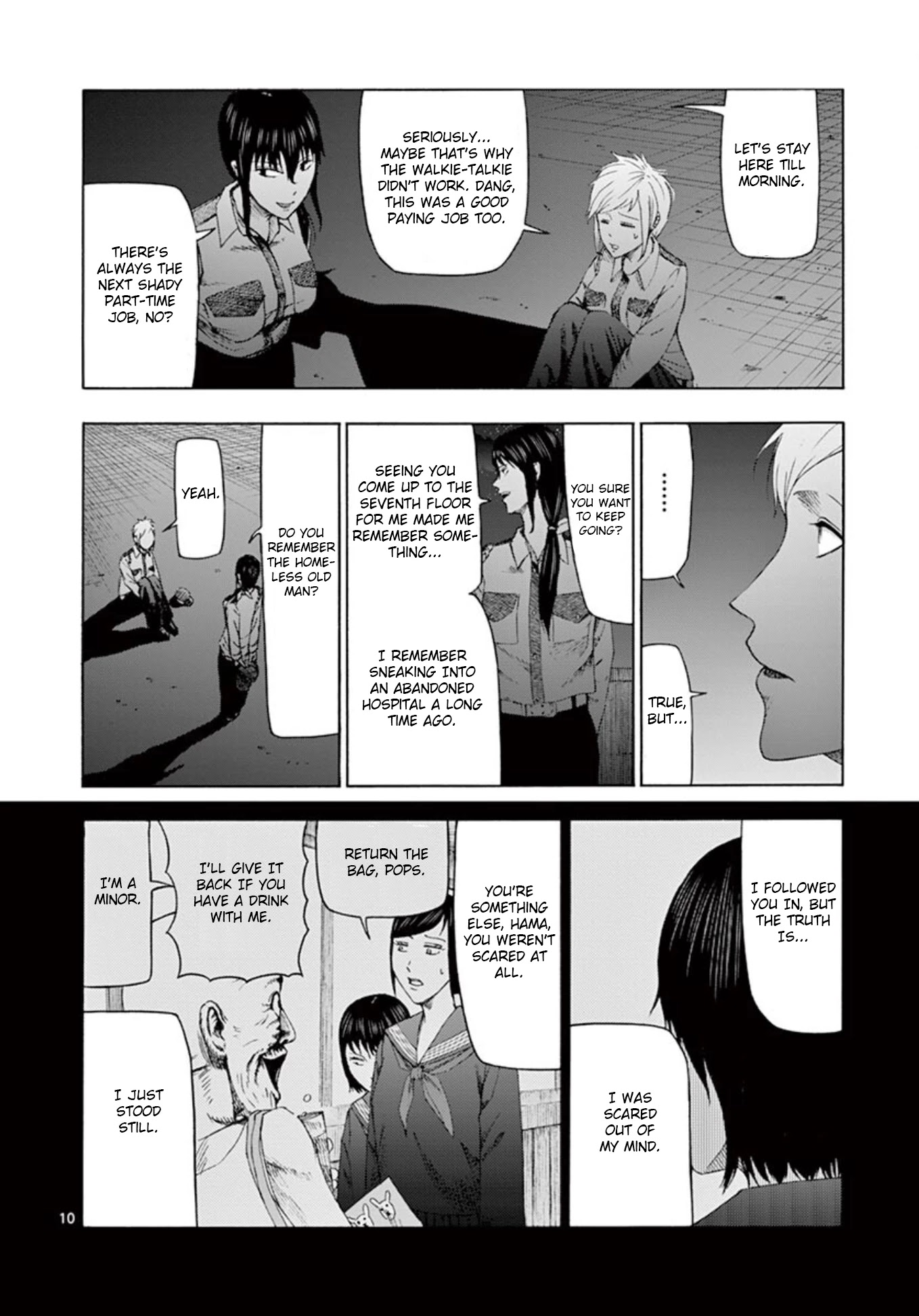 Shady Part-Time Jobs: No Escape Chapter 5 page 10 - Chapter 5: Building Security Part 4
