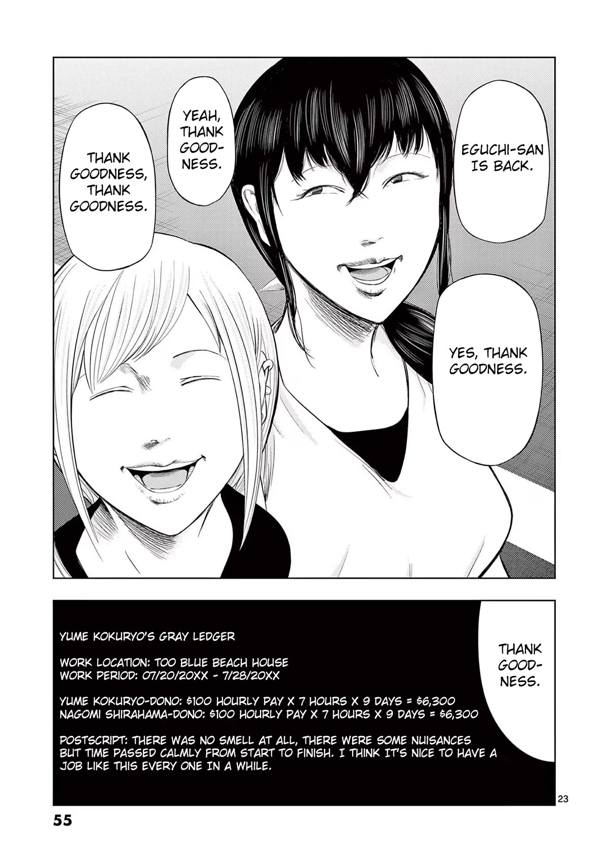 Shady Part-Time Jobs: No Escape Chapter 50 page 21 - Chapter 50: Beach House Staff ③