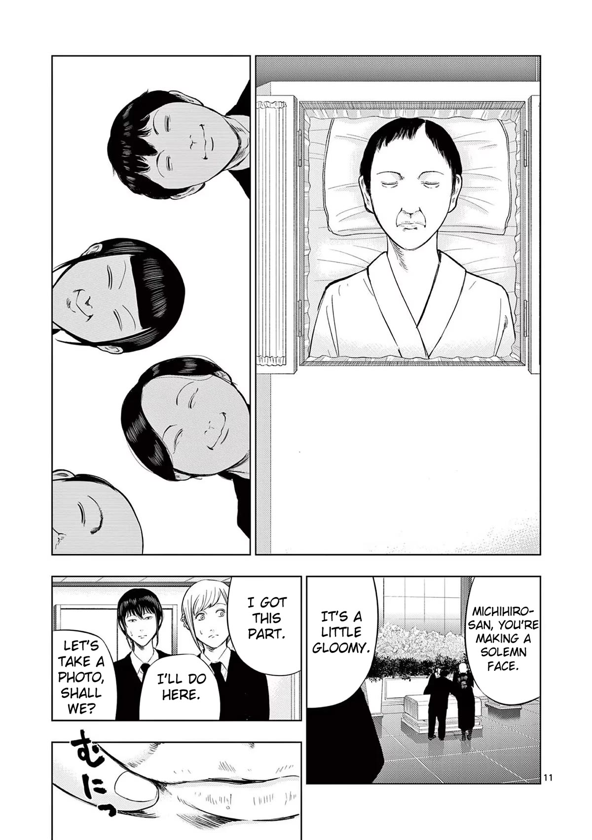 Shady Part-Time Jobs: No Escape Chapter 51 page 11 - Chapter 51: Funeral Hall Staff ①