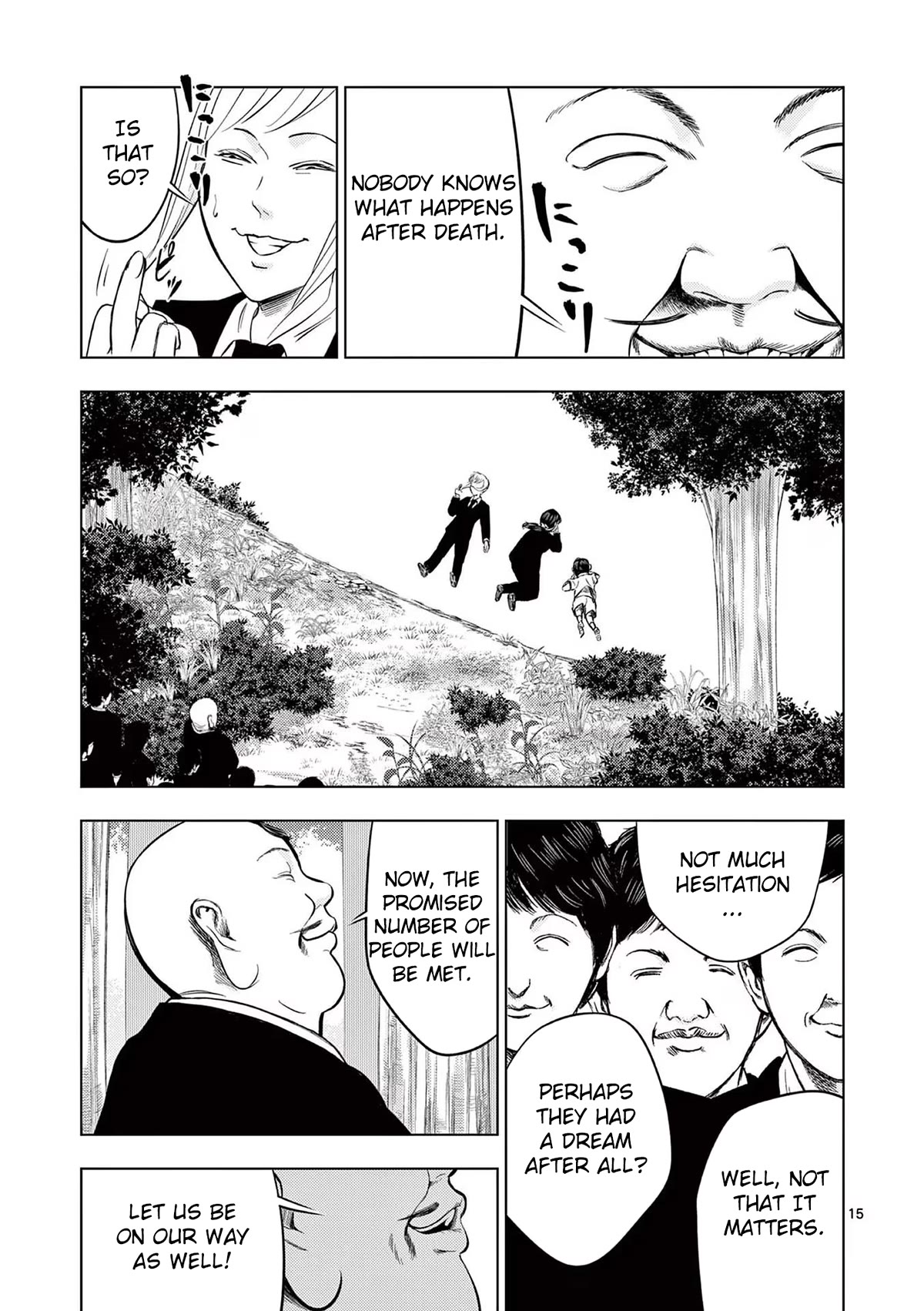 Shady Part-Time Jobs: No Escape Chapter 53 page 15 - Chapter 53: Funeral Hall Staff ③