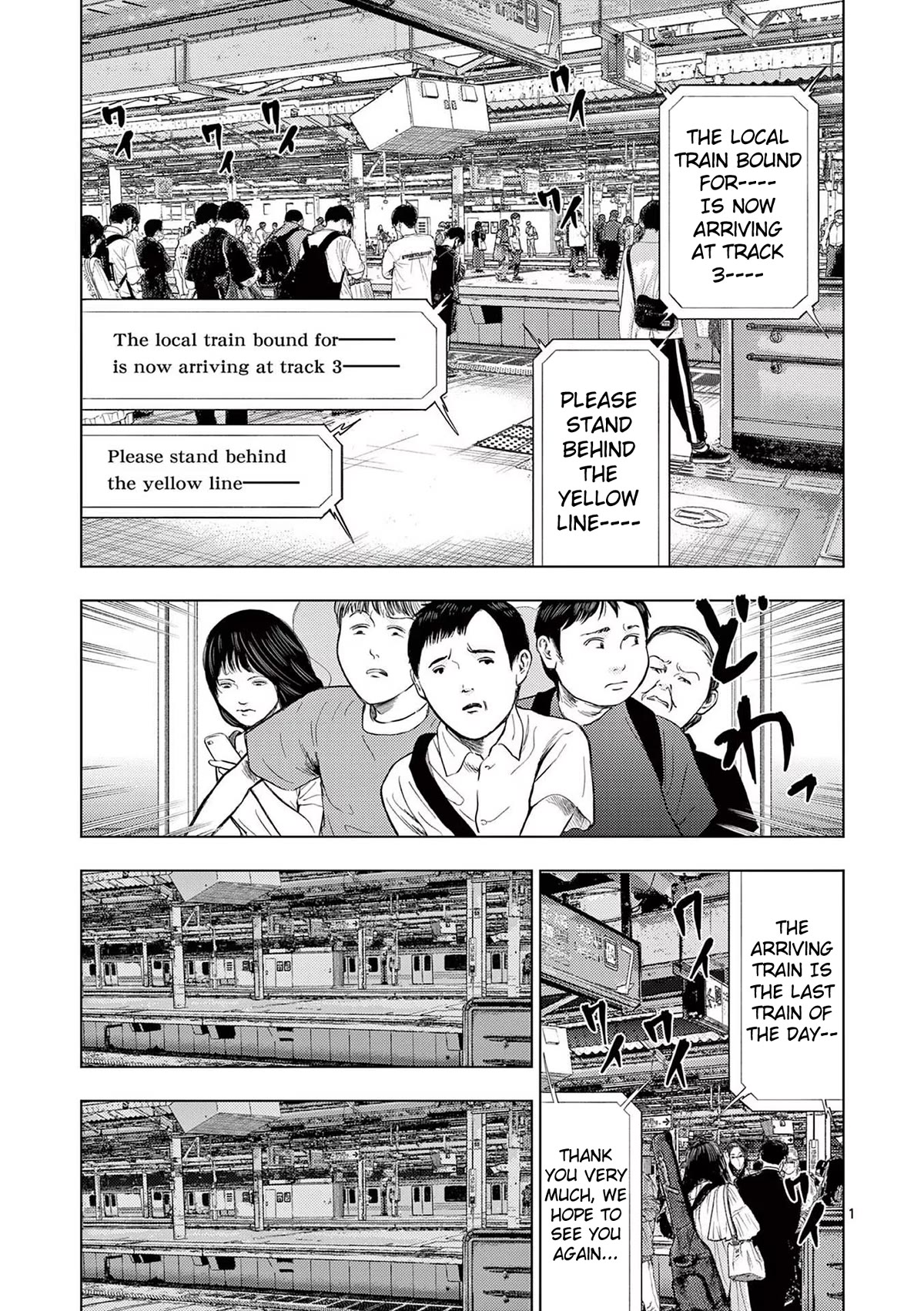 Shady Part-Time Jobs: No Escape Chapter 54 page 1 - Chapter 54: Train Station Staff ①