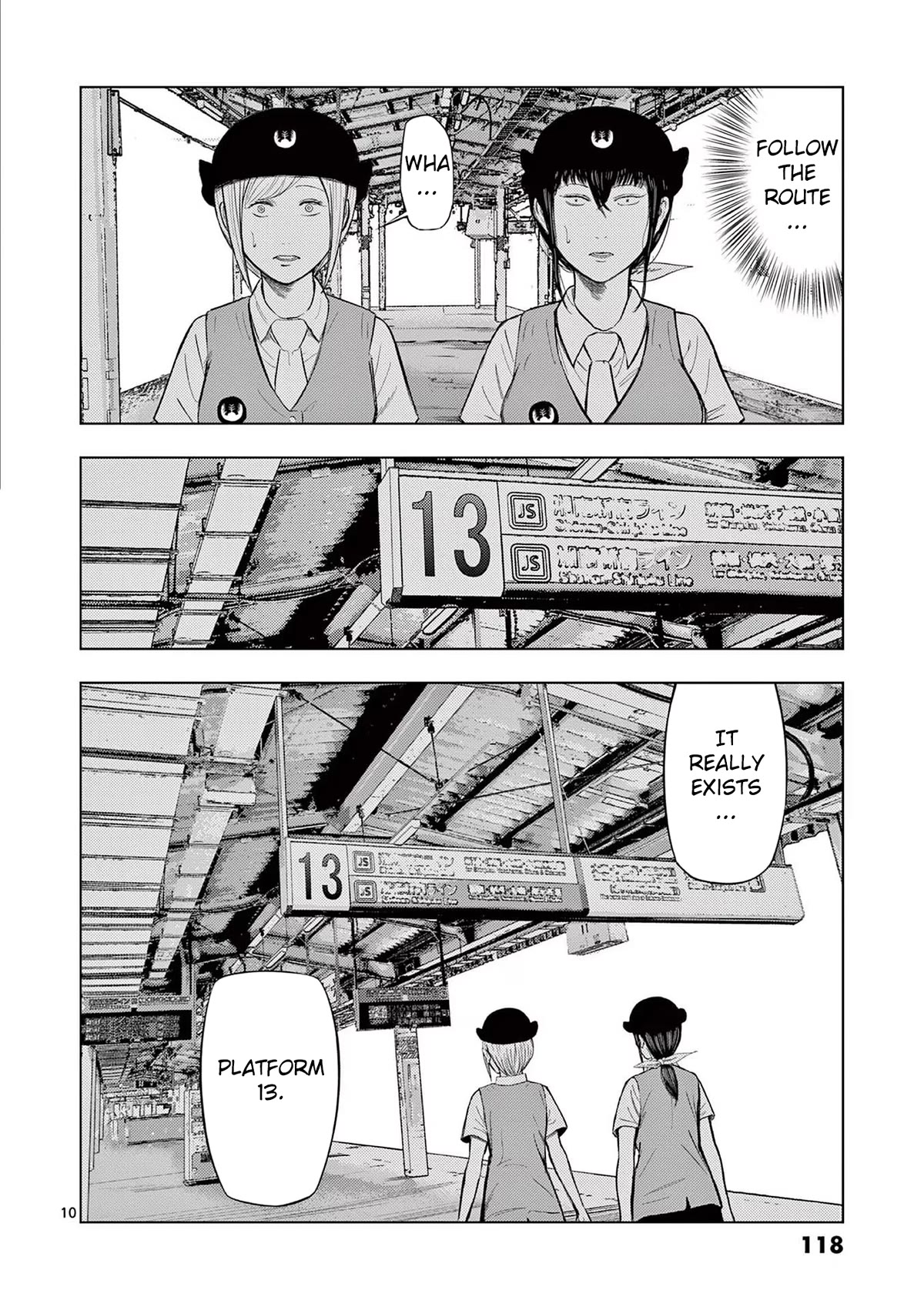 Shady Part-Time Jobs: No Escape Chapter 54 page 10 - Chapter 54: Train Station Staff ①