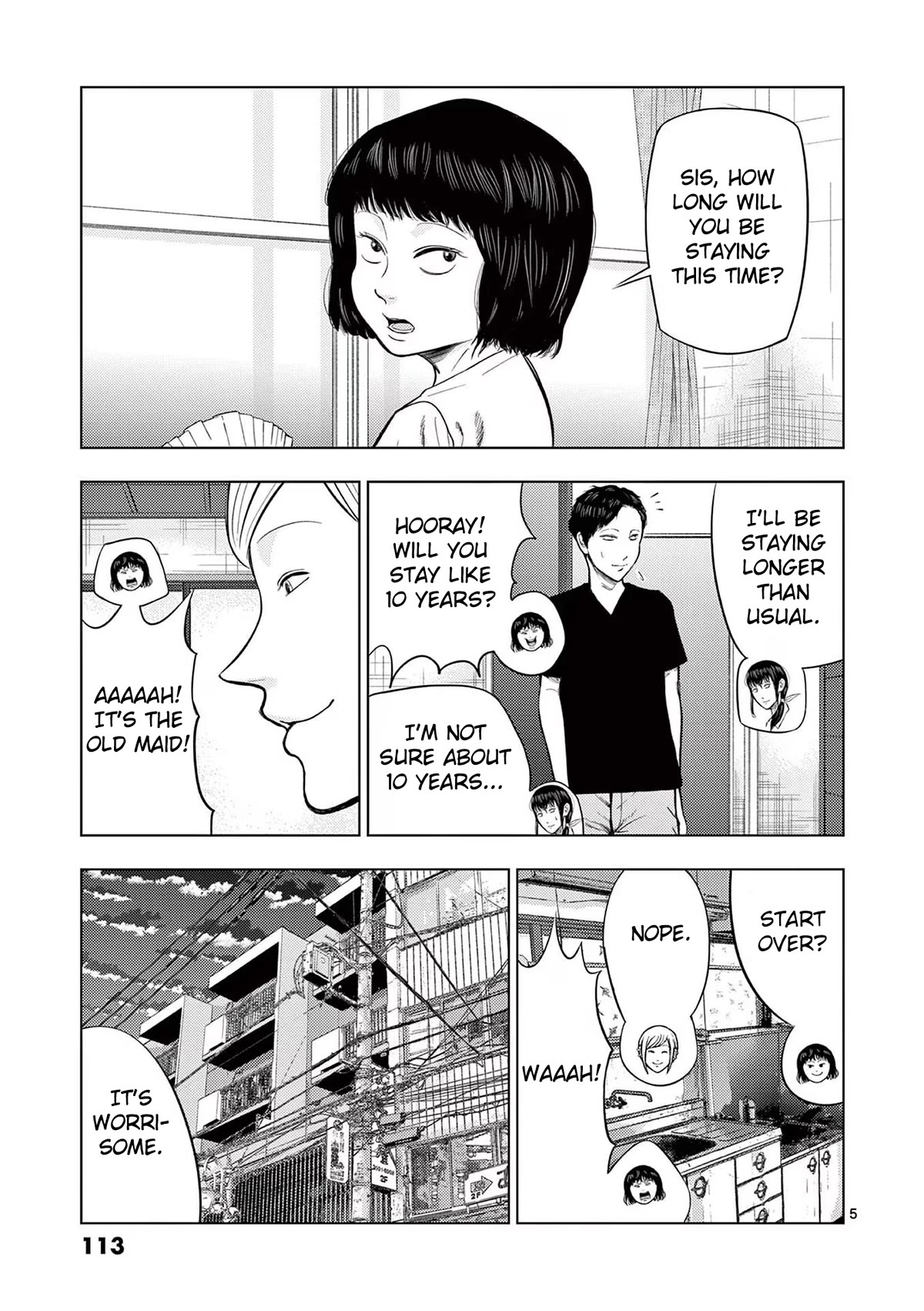 Shady Part-Time Jobs: No Escape Chapter 54 page 5 - Chapter 54: Train Station Staff ①