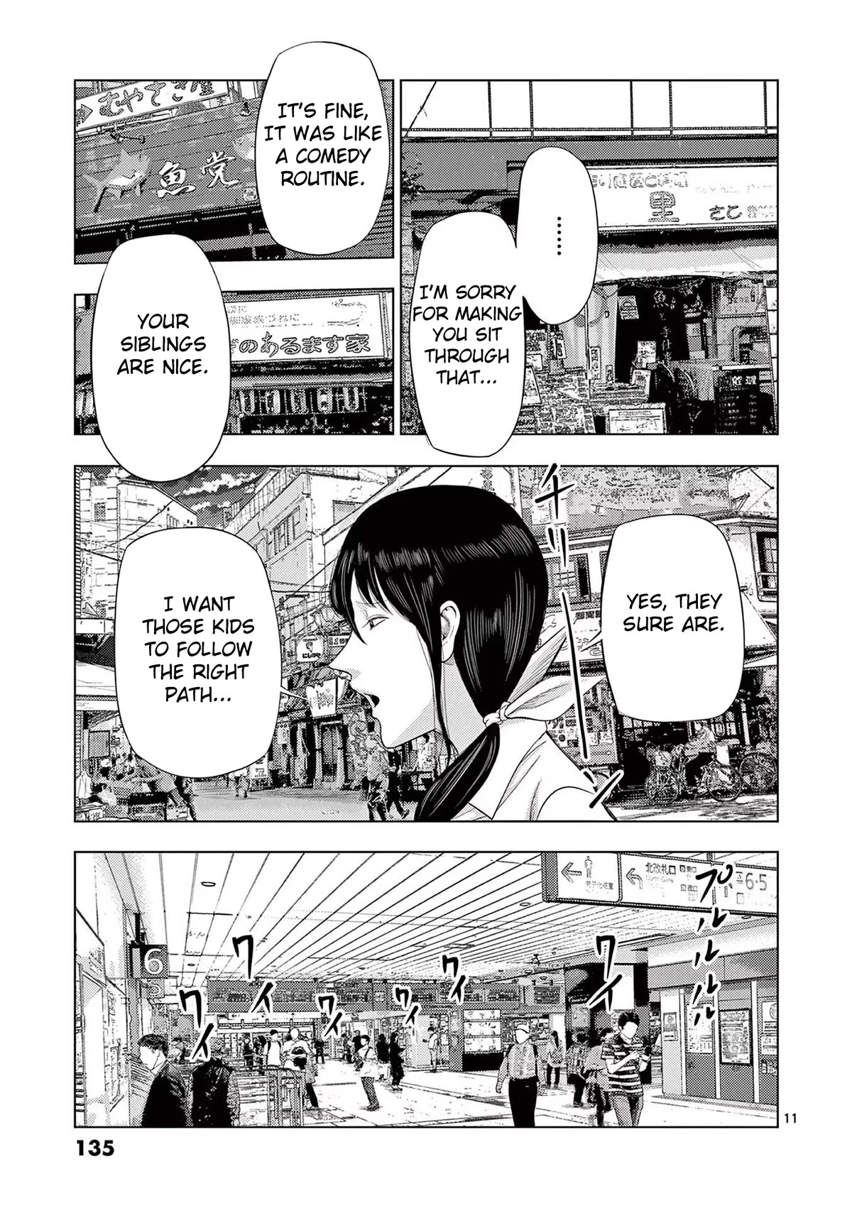 Shady Part-Time Jobs: No Escape Chapter 55 page 11 - Chapter 55: Train Station Staff ②