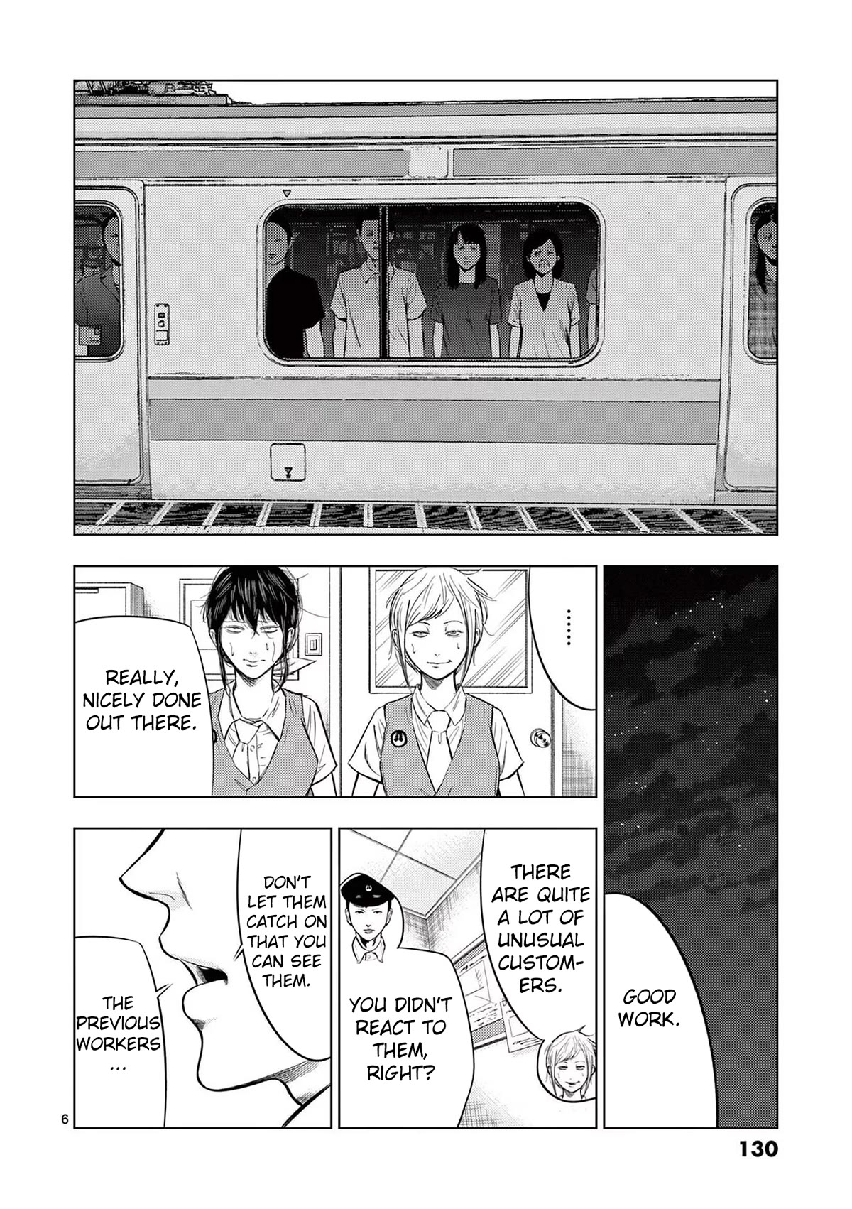 Shady Part-Time Jobs: No Escape Chapter 55 page 6 - Chapter 55: Train Station Staff ②