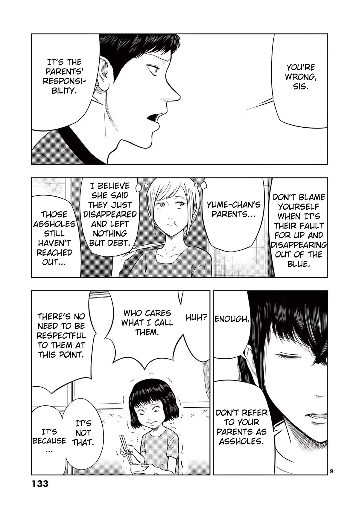 Shady Part-Time Jobs: No Escape Chapter 55 page 9 - Chapter 55: Train Station Staff ②