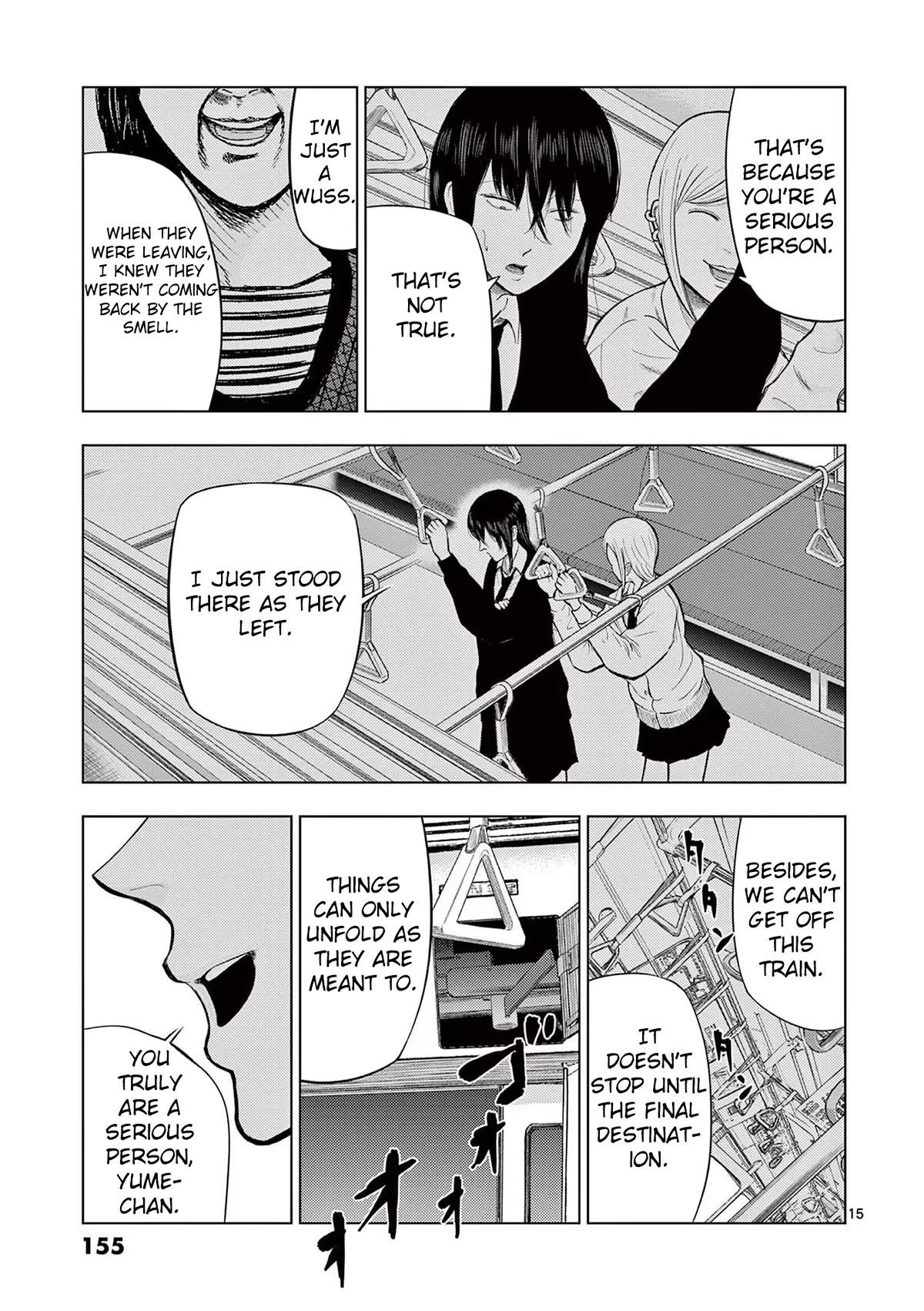Shady Part-Time Jobs: No Escape Chapter 56 page 15 - Chapter 56: Train Station Staff ③