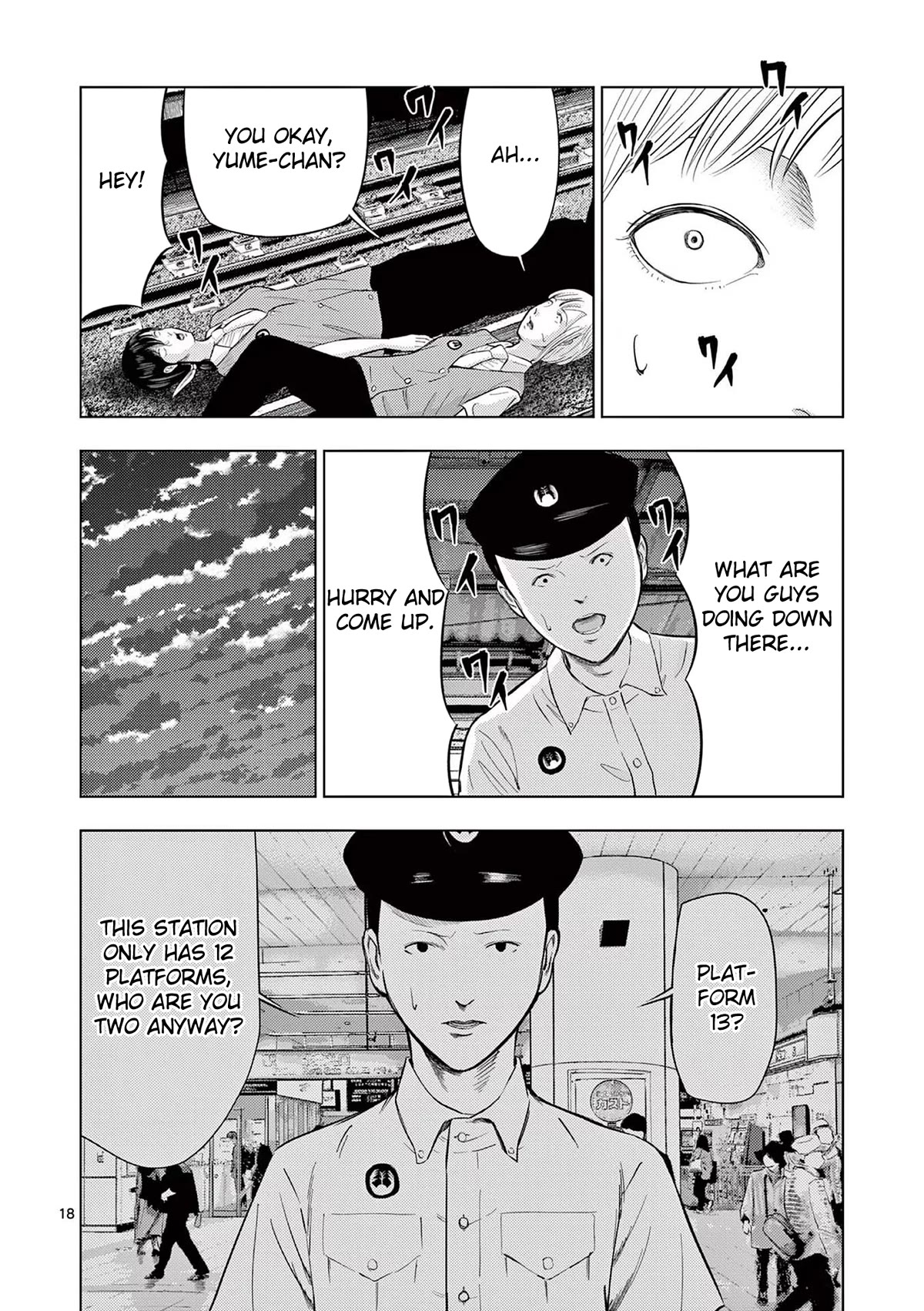 Shady Part-Time Jobs: No Escape Chapter 56 page 18 - Chapter 56: Train Station Staff ③
