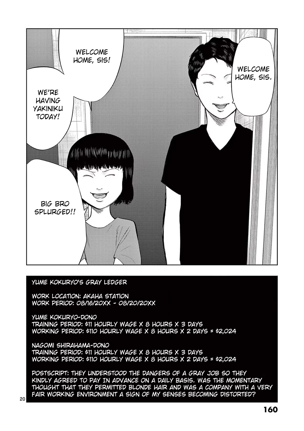 Shady Part-Time Jobs: No Escape Chapter 56 page 20 - Chapter 56: Train Station Staff ③