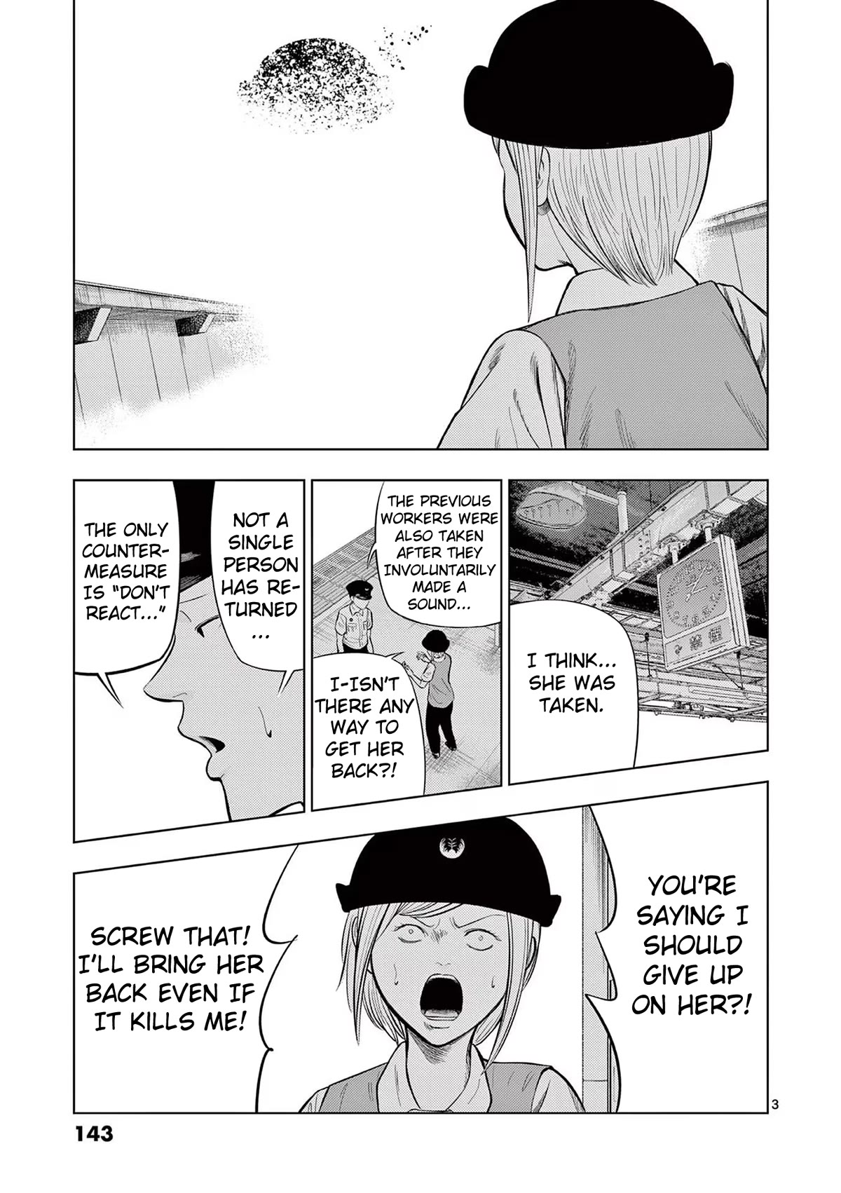 Shady Part-Time Jobs: No Escape Chapter 56 page 3 - Chapter 56: Train Station Staff ③