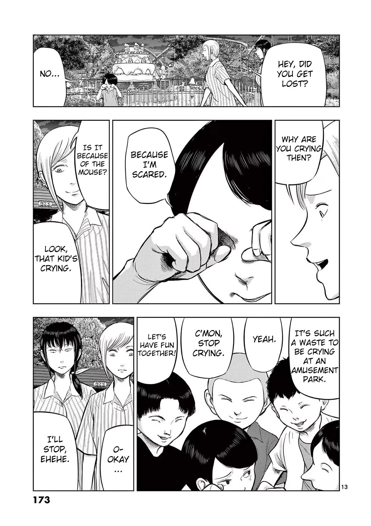 Shady Part-Time Jobs: No Escape Chapter 57 page 13 - Chapter 57: Amusement Park Staff ①
