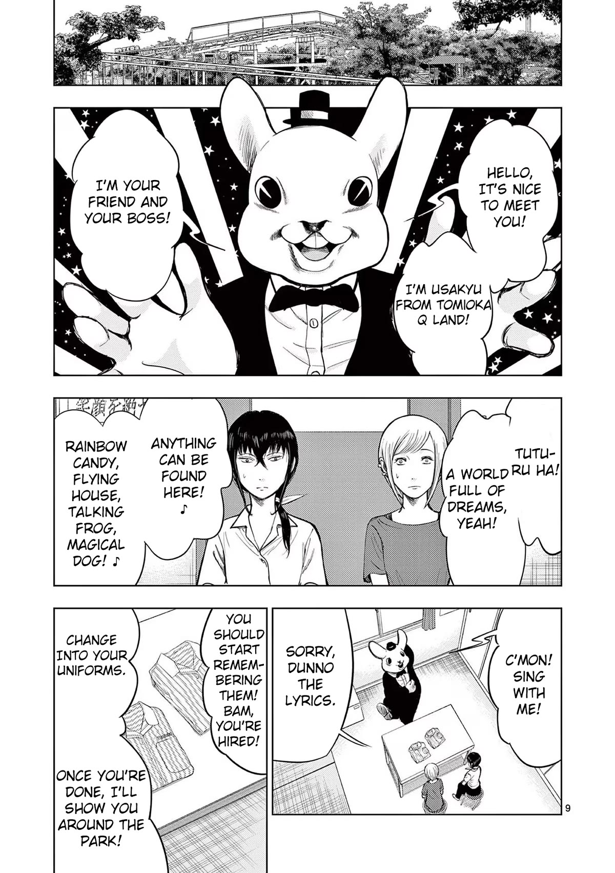 Shady Part-Time Jobs: No Escape Chapter 57 page 9 - Chapter 57: Amusement Park Staff ①