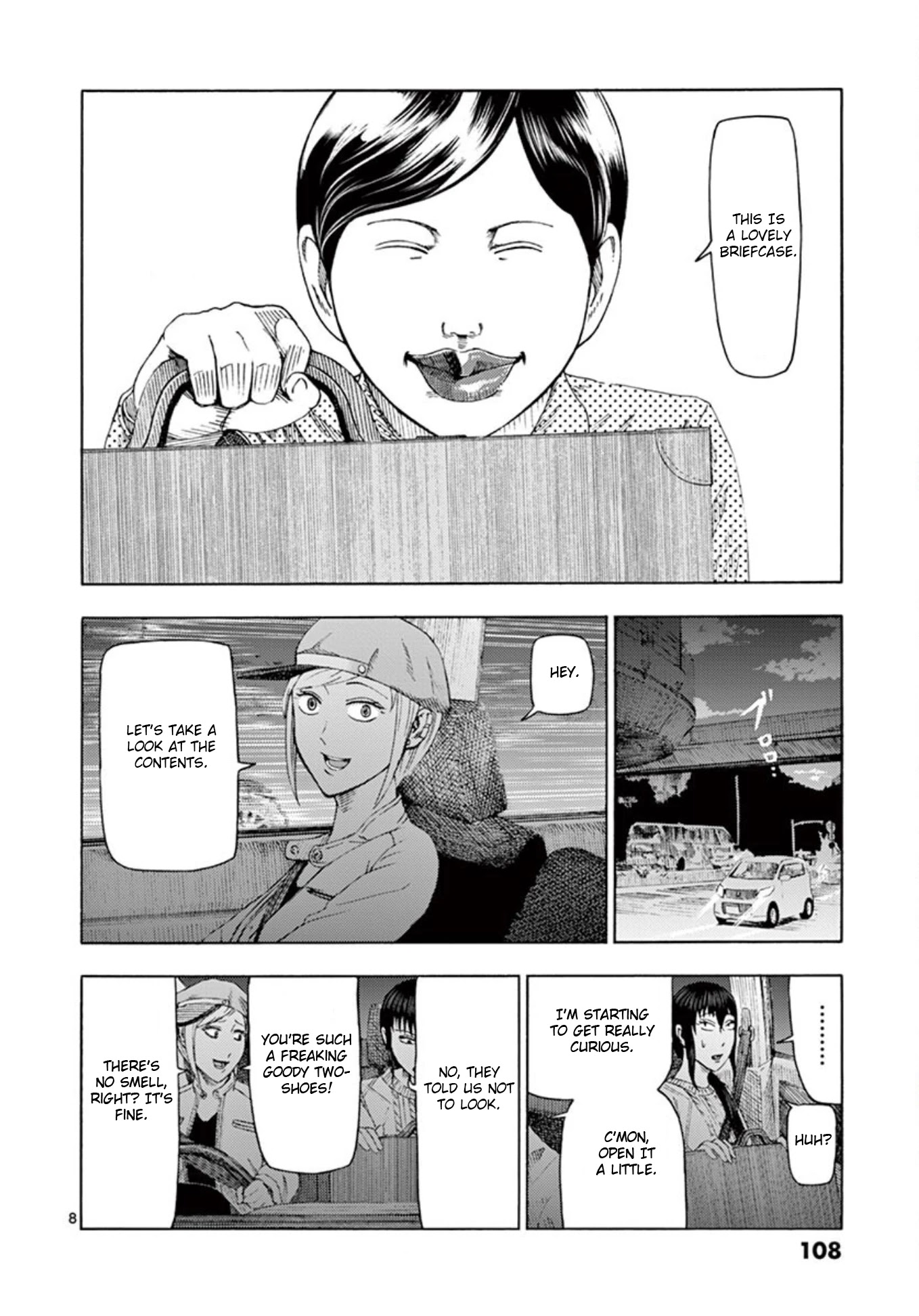 Shady Part-Time Jobs: No Escape Chapter 6 page 8 - Chapter 6: Personal Delivery Part 1