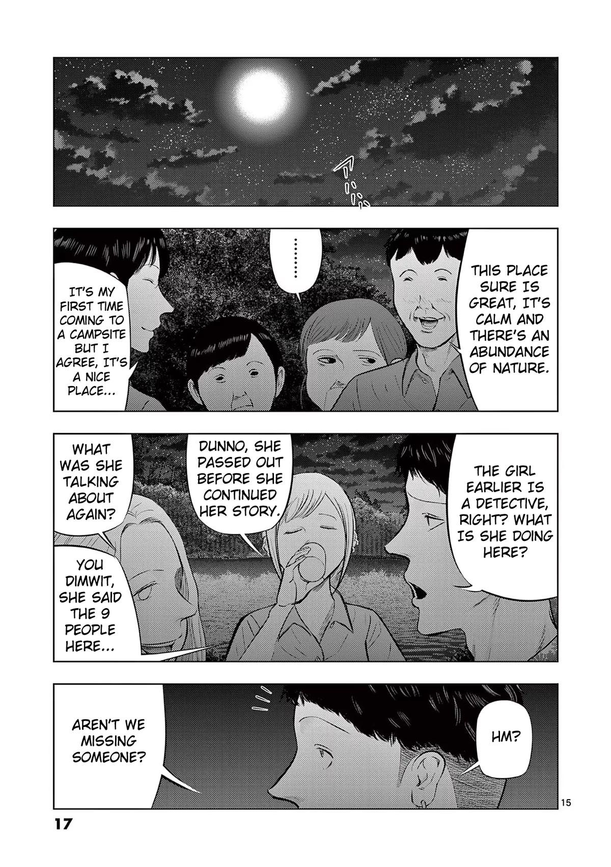 Shady Part-Time Jobs: No Escape Chapter 60 page 15 - Chapter 60: Campsite Staff ①