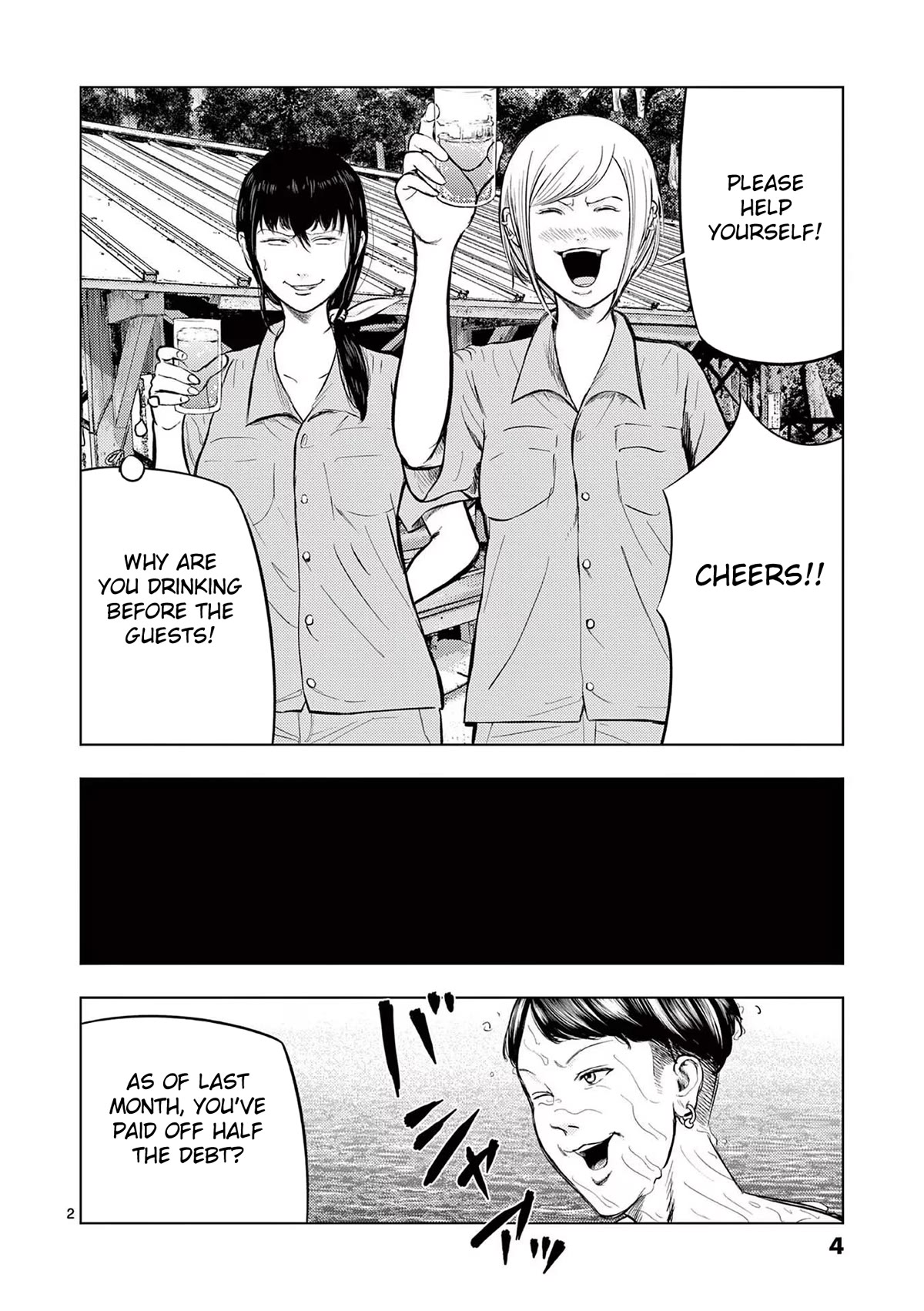 Shady Part-Time Jobs: No Escape Chapter 60 page 2 - Chapter 60: Campsite Staff ①
