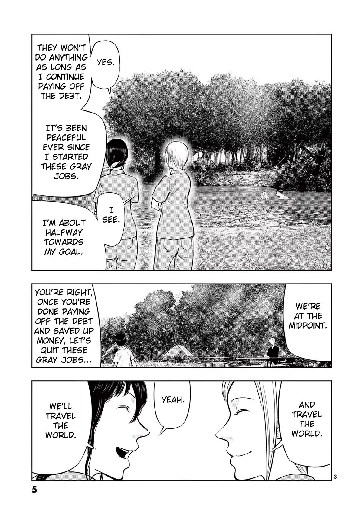 Shady Part-Time Jobs: No Escape Chapter 60 page 3 - Chapter 60: Campsite Staff ①