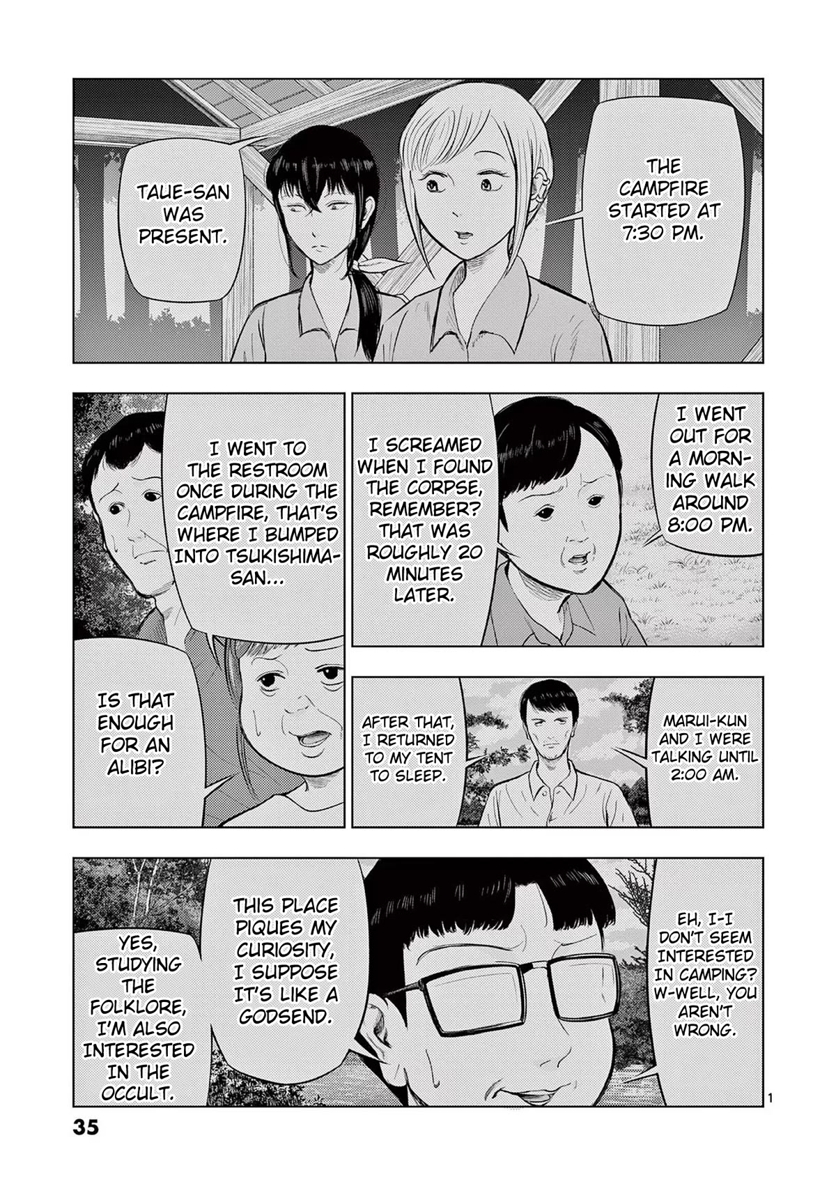 Shady Part-Time Jobs: No Escape Chapter 62 page 1 - Chapter 62: Campsite Staff ③