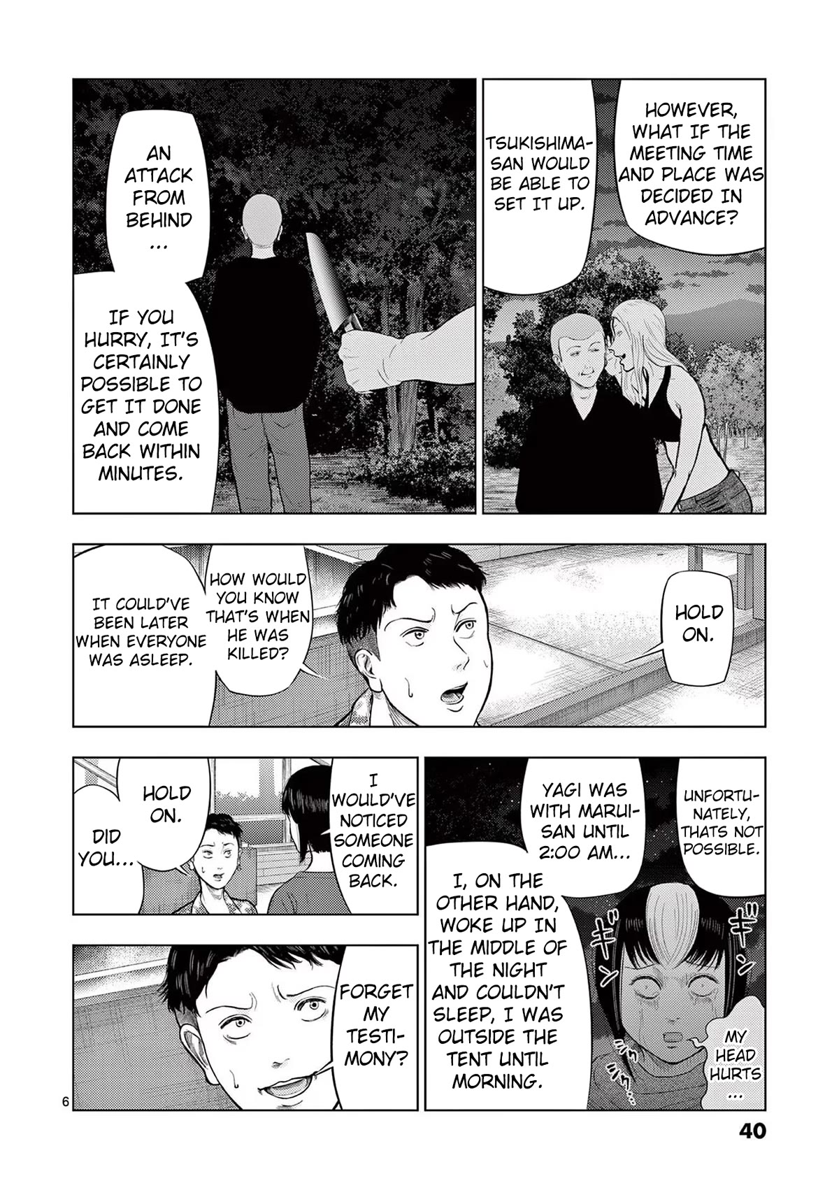 Shady Part-Time Jobs: No Escape Chapter 62 page 6 - Chapter 62: Campsite Staff ③