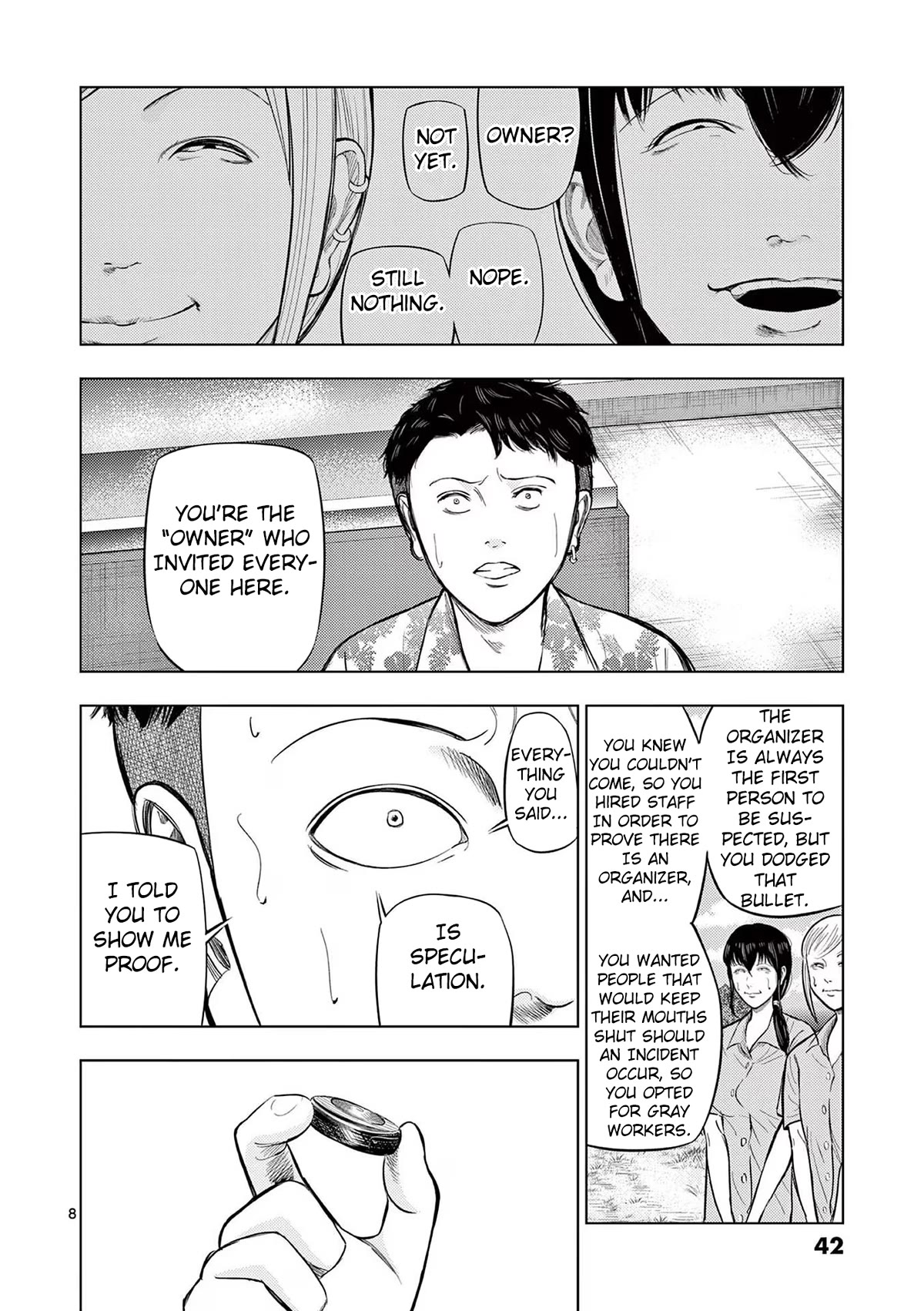 Shady Part-Time Jobs: No Escape Chapter 62 page 8 - Chapter 62: Campsite Staff ③