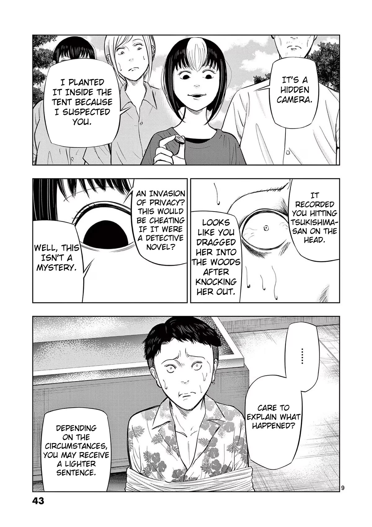 Shady Part-Time Jobs: No Escape Chapter 62 page 9 - Chapter 62: Campsite Staff ③