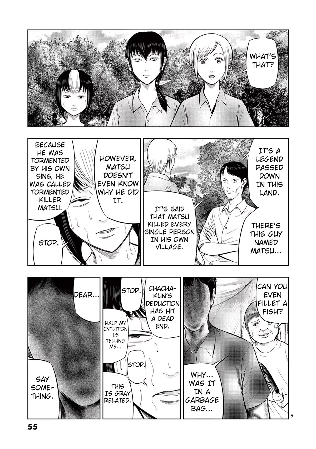 Shady Part-Time Jobs: No Escape Chapter 63 page 5 - Chapter 63: Campsite Staff ④