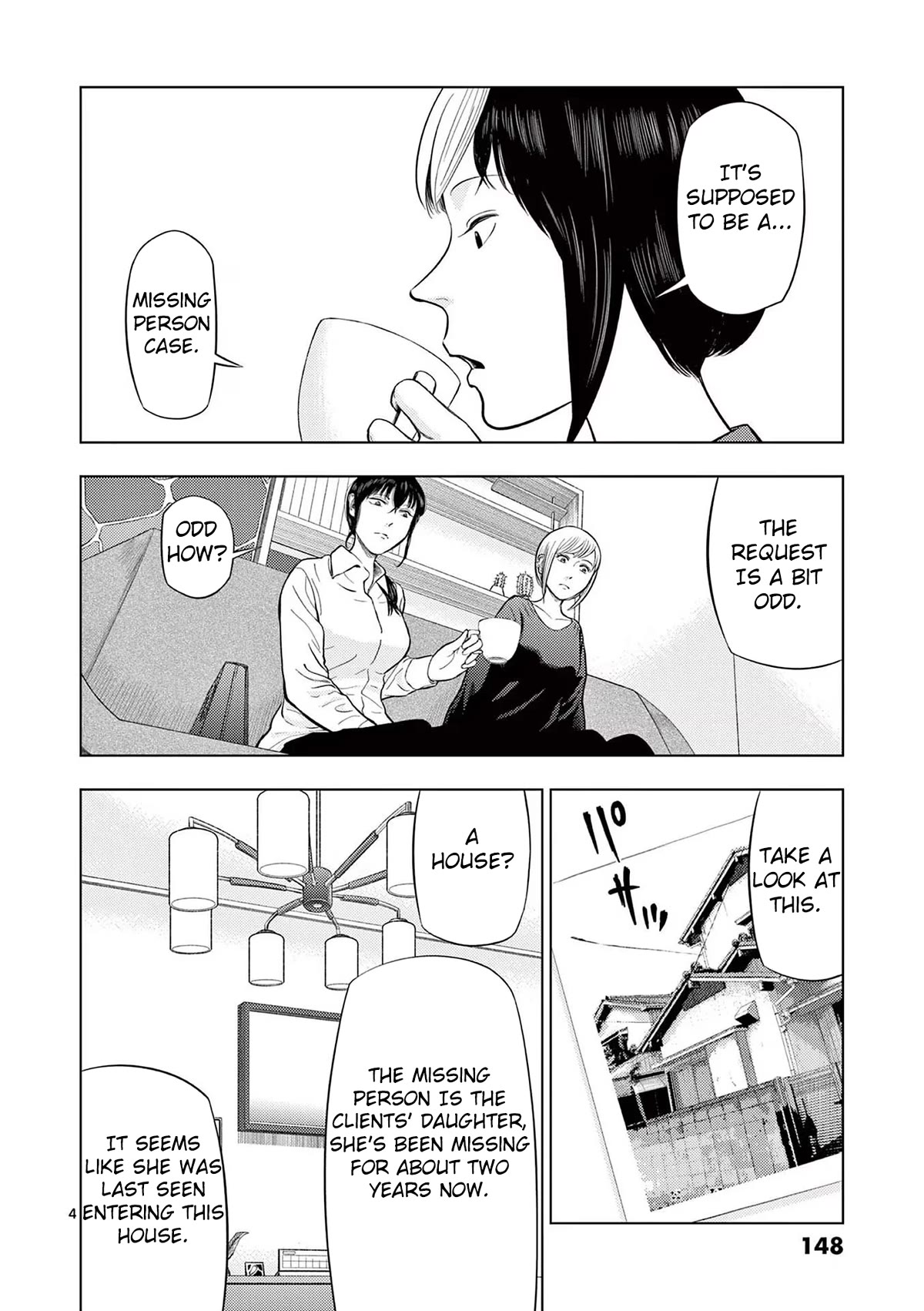 Shady Part-Time Jobs: No Escape Chapter 69 page 4 - Chapter 69: Detective Assistant 2 ①