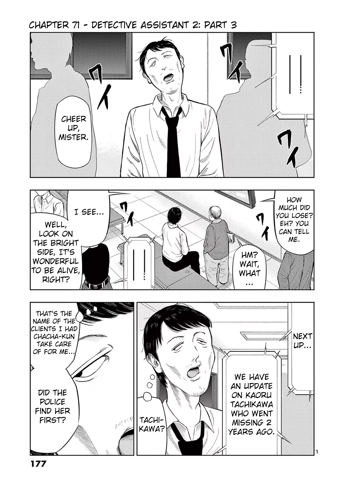 Shady Part-Time Jobs: No Escape Chapter 71 page 1 - Chapter 71: Detective Assistant 2 ③
