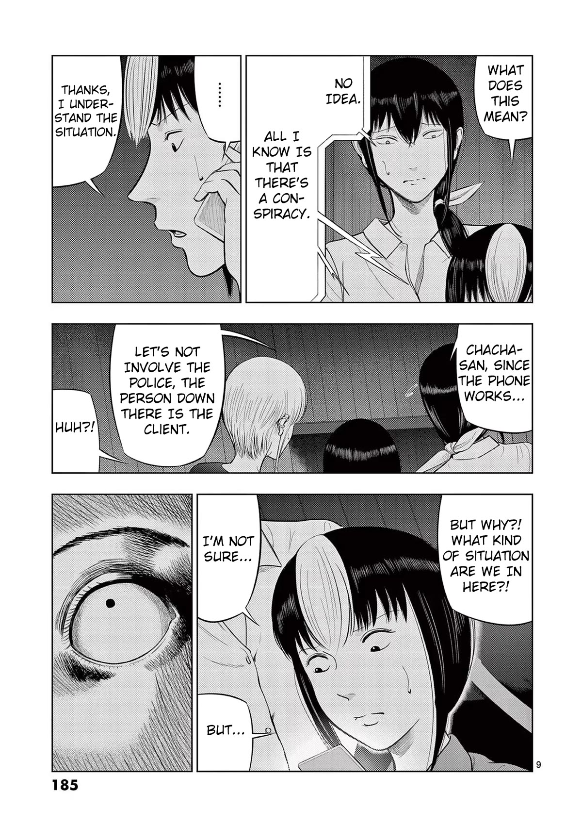 Shady Part-Time Jobs: No Escape Chapter 71 page 9 - Chapter 71: Detective Assistant 2 ③
