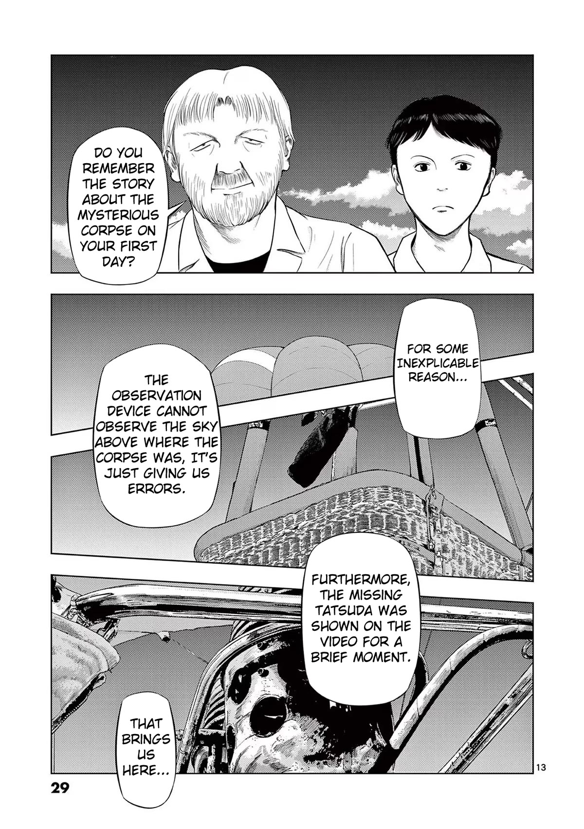 Shady Part-Time Jobs: No Escape Chapter 73 page 13 - Chapter 73: Weather Observer ②