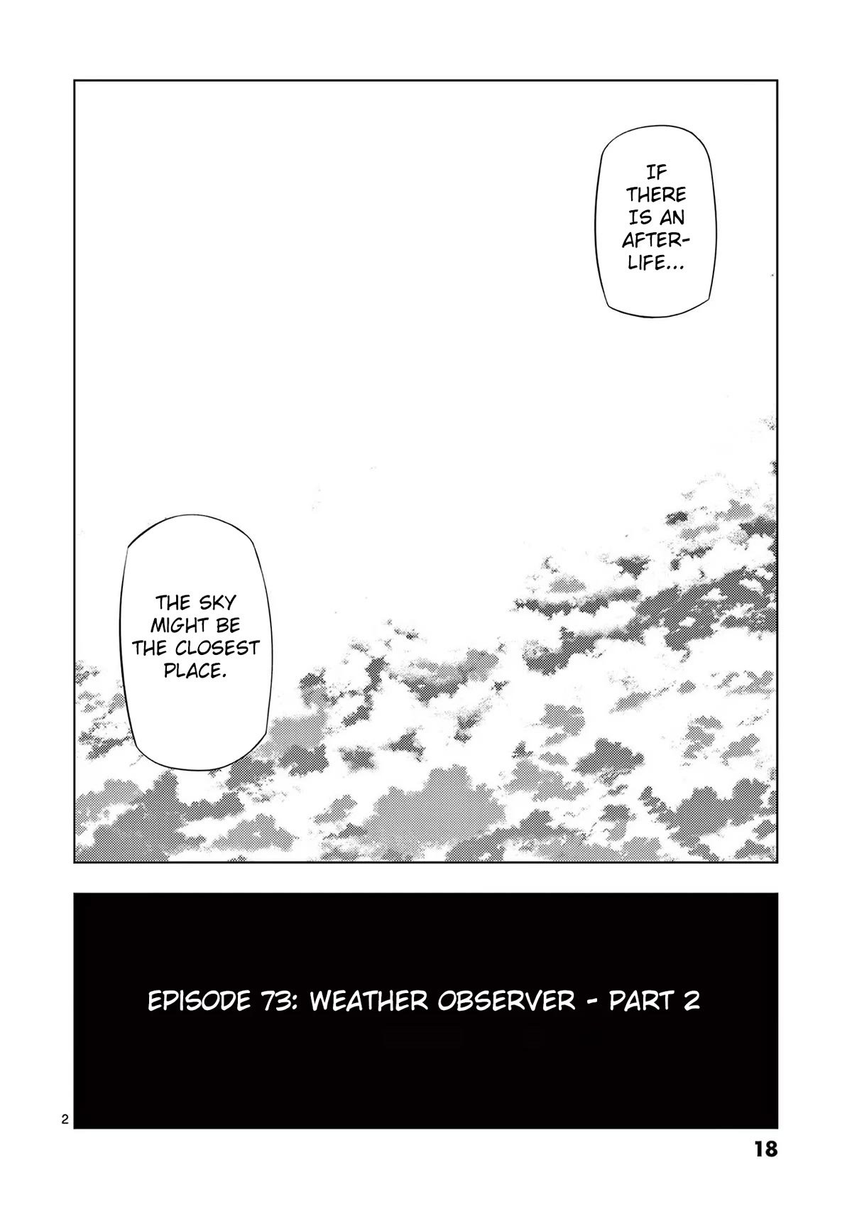 Shady Part-Time Jobs: No Escape Chapter 73 page 2 - Chapter 73: Weather Observer ②