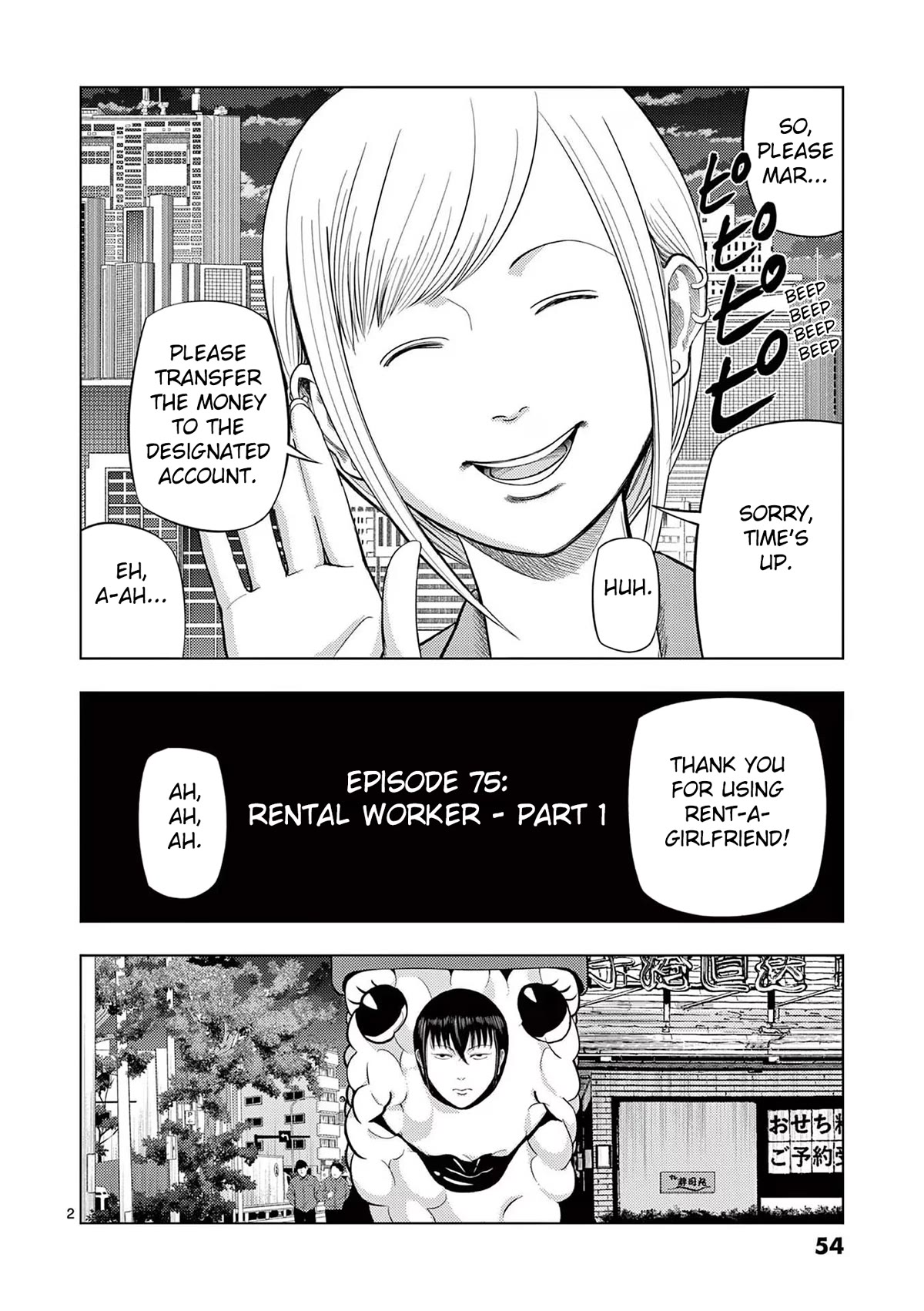 Shady Part-Time Jobs: No Escape Chapter 75 page 2 - Chapter 75: Rental Worker ①