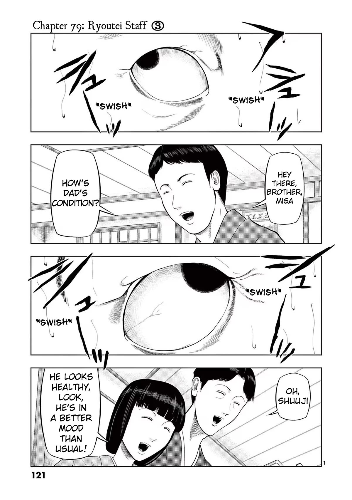 Shady Part-Time Jobs: No Escape Chapter 79 page 1 - Chapter 79: Ryoutei Staff ③