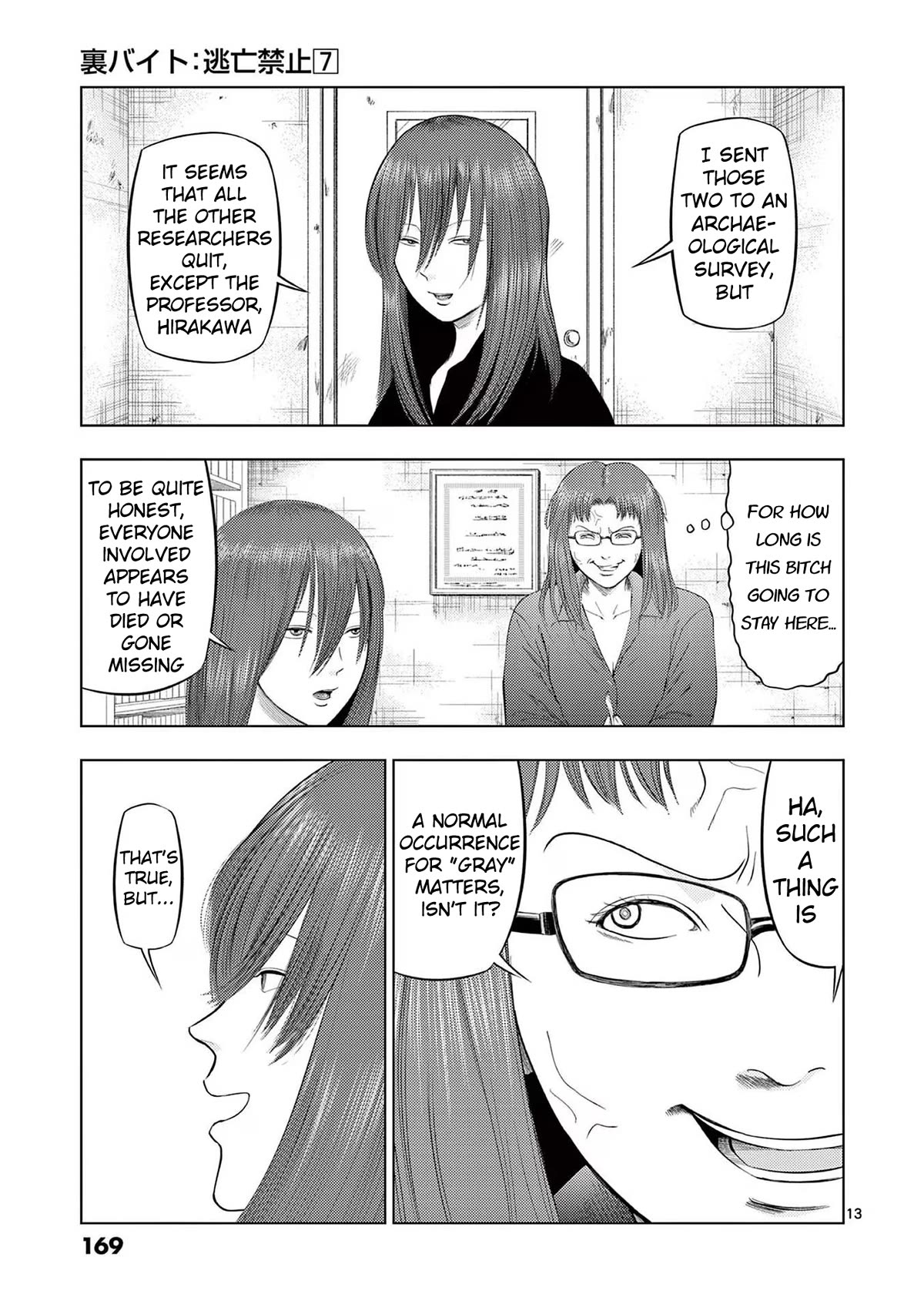 Shady Part-Time Jobs: No Escape Chapter 81 page 13 - Chapter 81: Archaeological Excavation Assistant ①