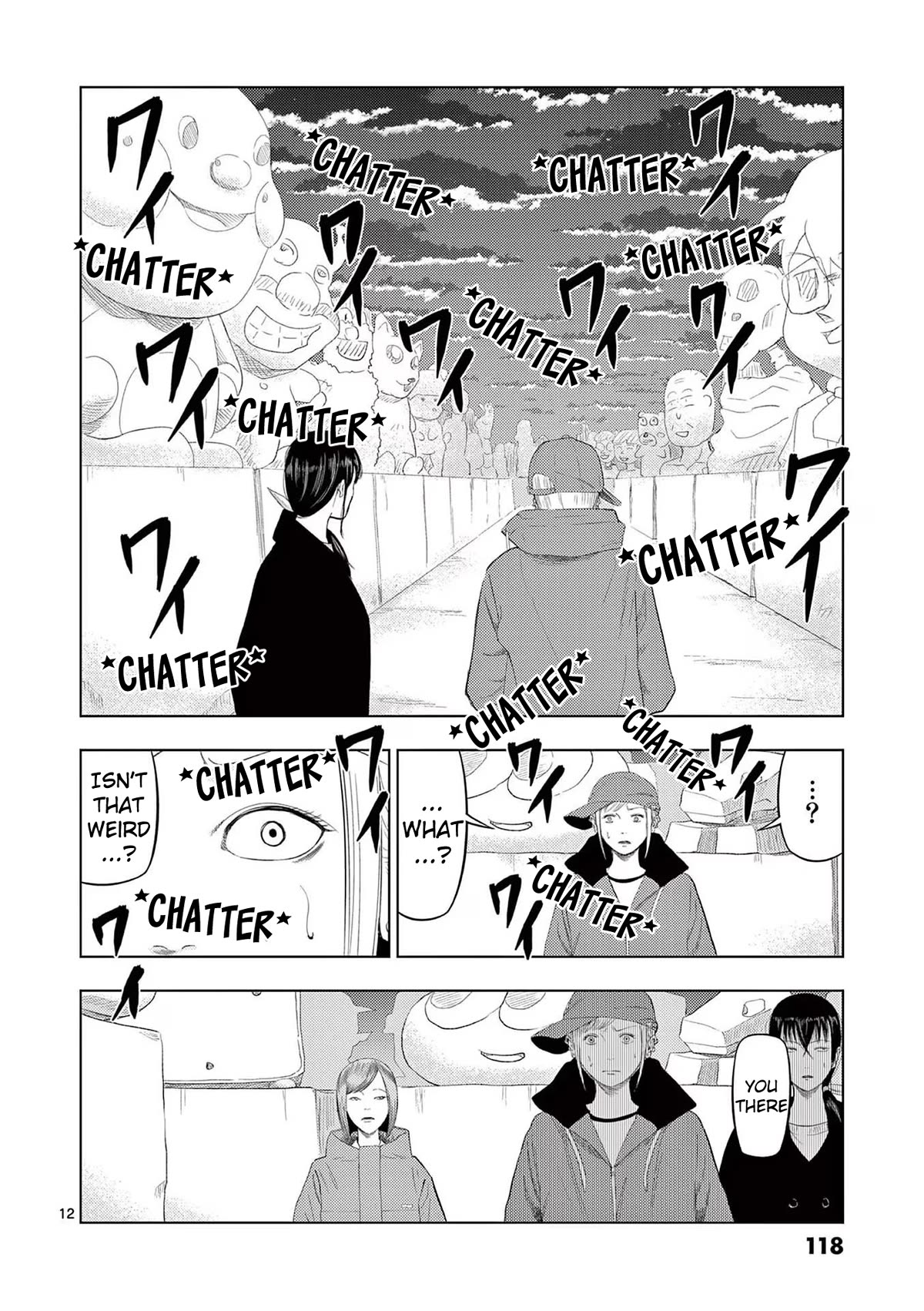 Shady Part-Time Jobs: No Escape Chapter 90 page 12 - Chapter 90: Snow Festival Staff ①