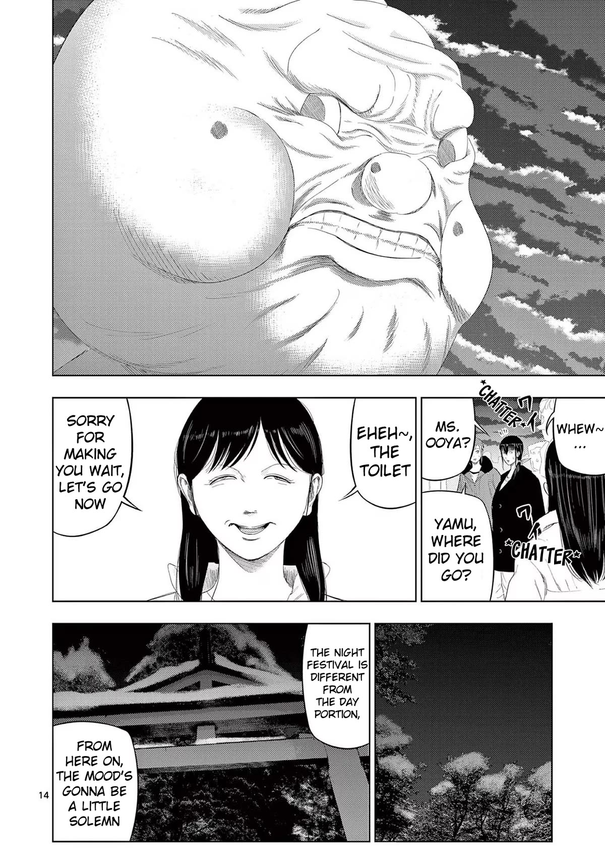 Shady Part-Time Jobs: No Escape Chapter 90 page 14 - Chapter 90: Snow Festival Staff ①