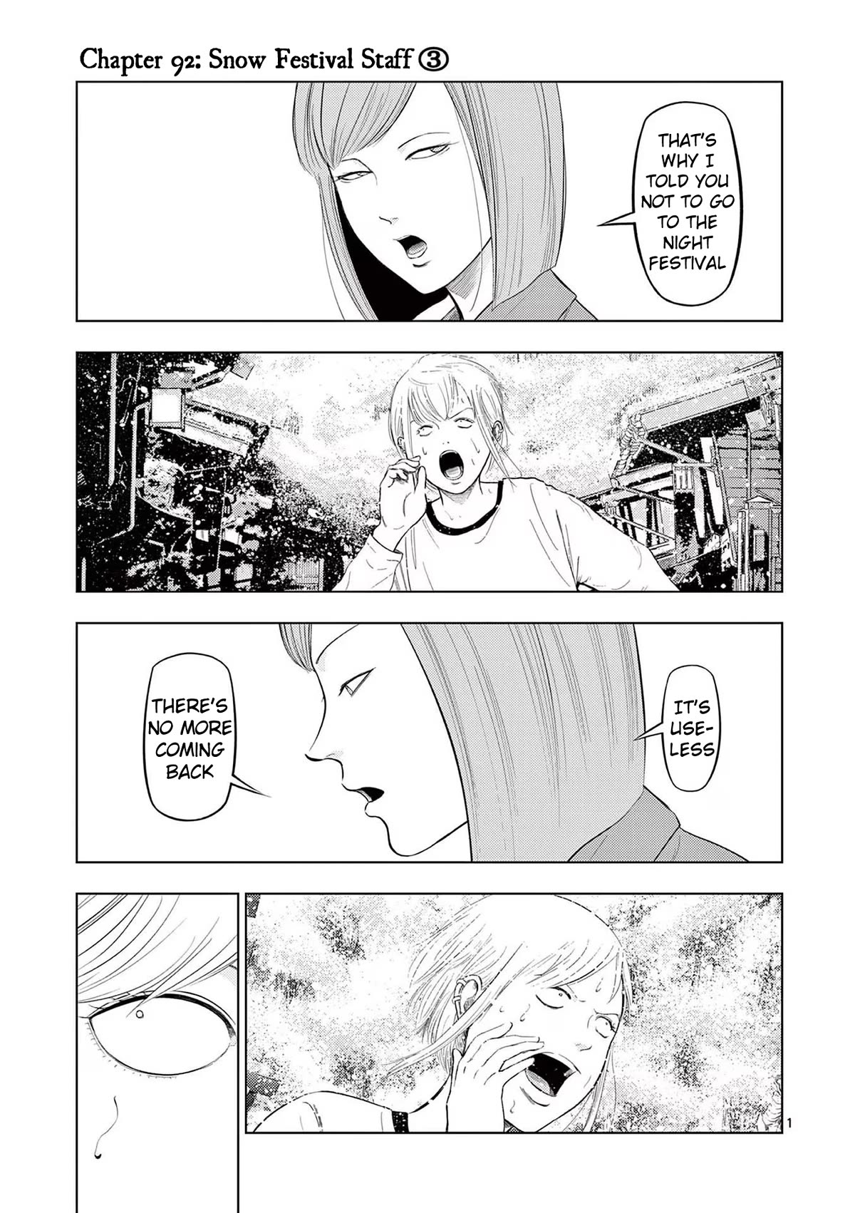 Shady Part-Time Jobs: No Escape Chapter 92 page 1 - Chapter 92: Snow Festival Staff ③