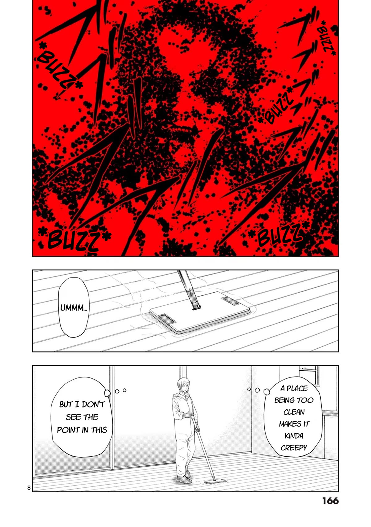 Shady Part-Time Jobs: No Escape Chapter 93 page 8 - Chapter 93: Special Cleaner ①
