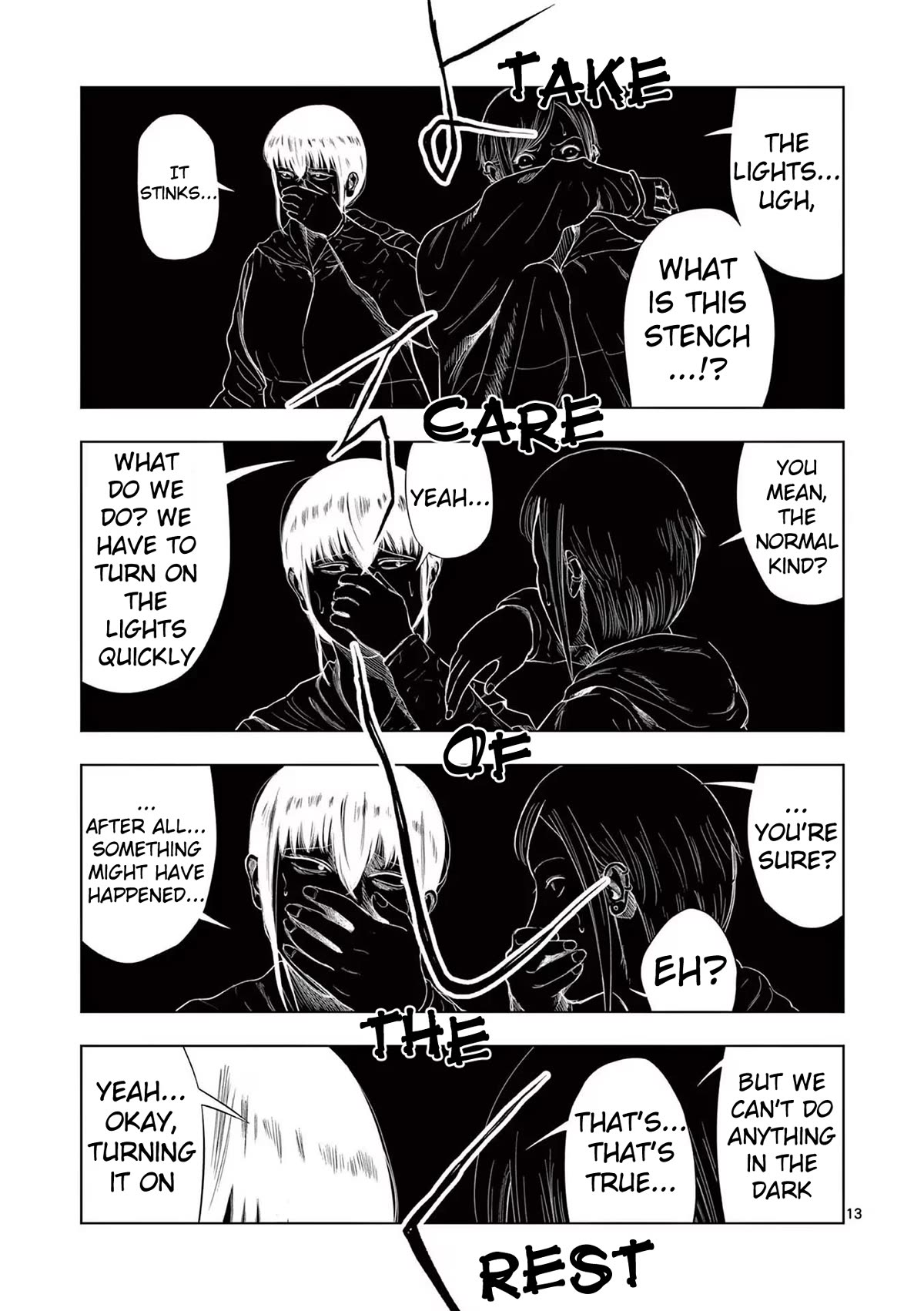 Shady Part-Time Jobs: No Escape Chapter 95 page 13 - Chapter 95: Special Cleaner ③