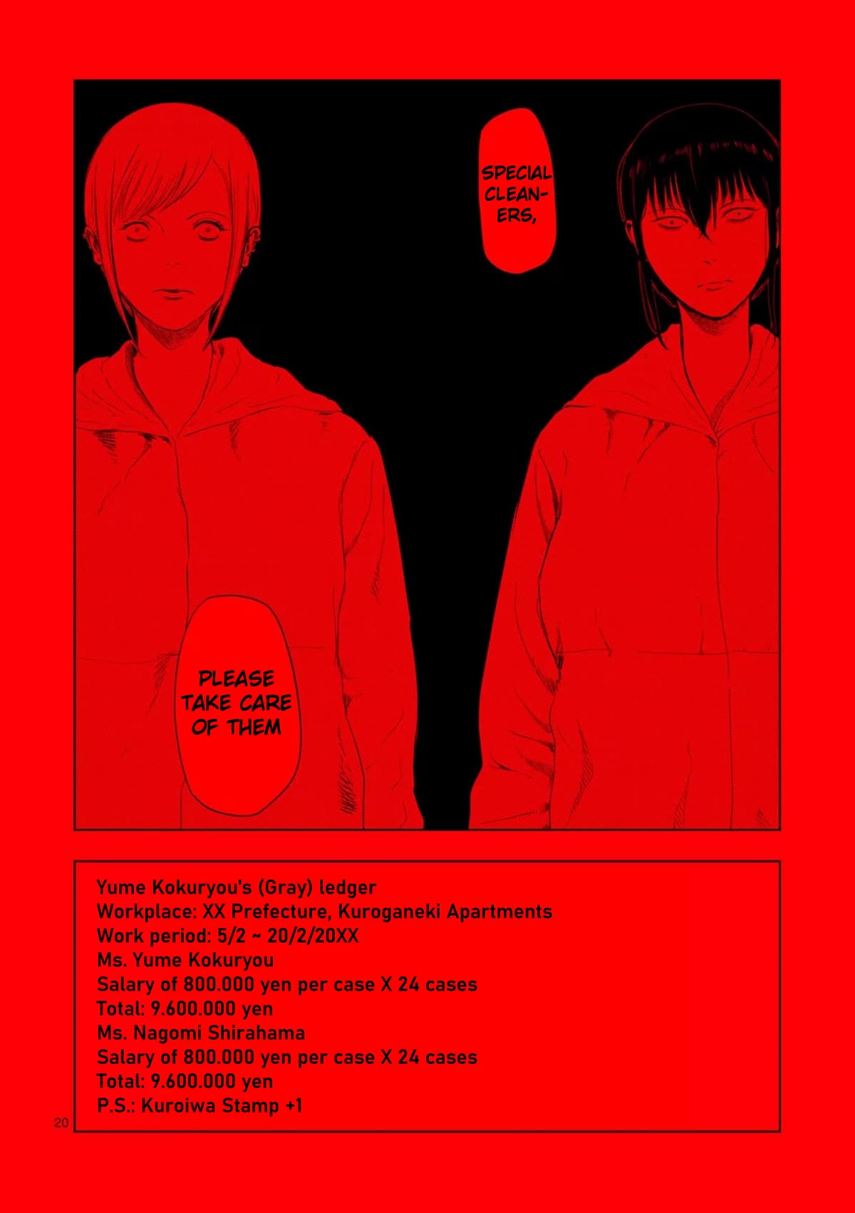 Shady Part-Time Jobs: No Escape Chapter 95 page 20 - Chapter 95: Special Cleaner ③