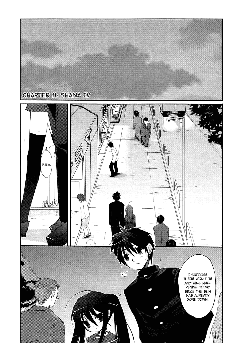 Shakugan no Shana Chapter 11 page 2 - Chapter 11: Shana 4