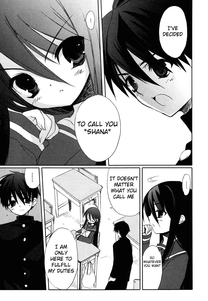 Shakugan no Shana Chapter 3 page 11 - Chapter 3: Dusk of the Dawn