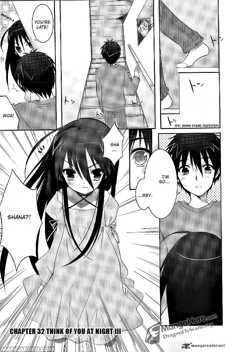 Shakugan no Shana Chapter 32 page 2 - Chapter 32: Thinking of you at night -- Part III