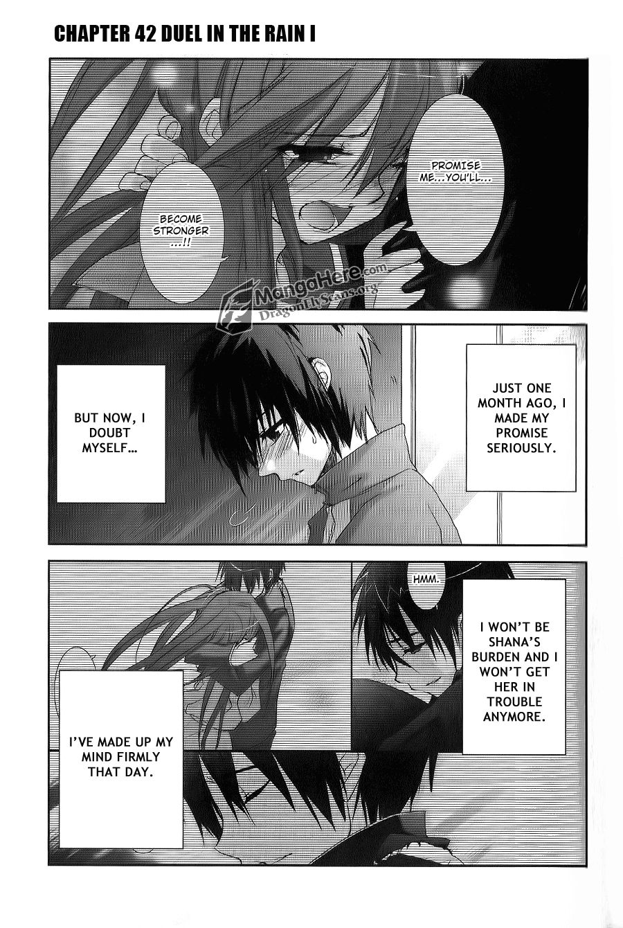 Shakugan no Shana Chapter 42 page 2 - Chapter 42: Duel in the Rain -- Part I