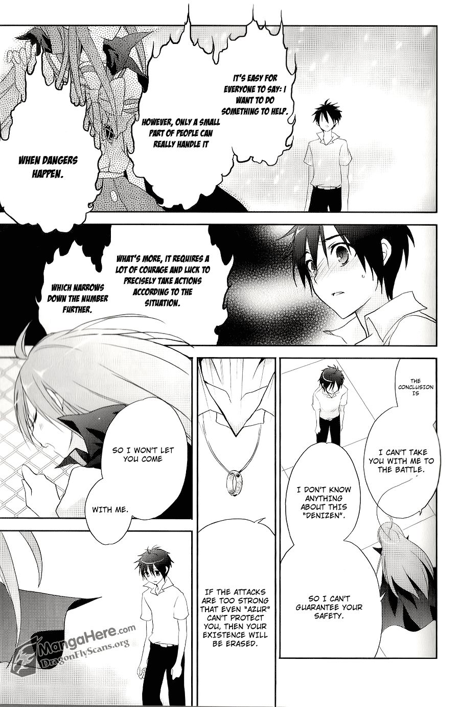 Shakugan no Shana Chapter 53 page 10 - Chapter 53: Another World in The Fog